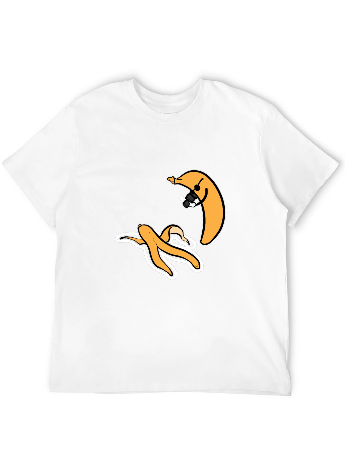 Funny Banana Graphic T-Shirt - Peel Out!