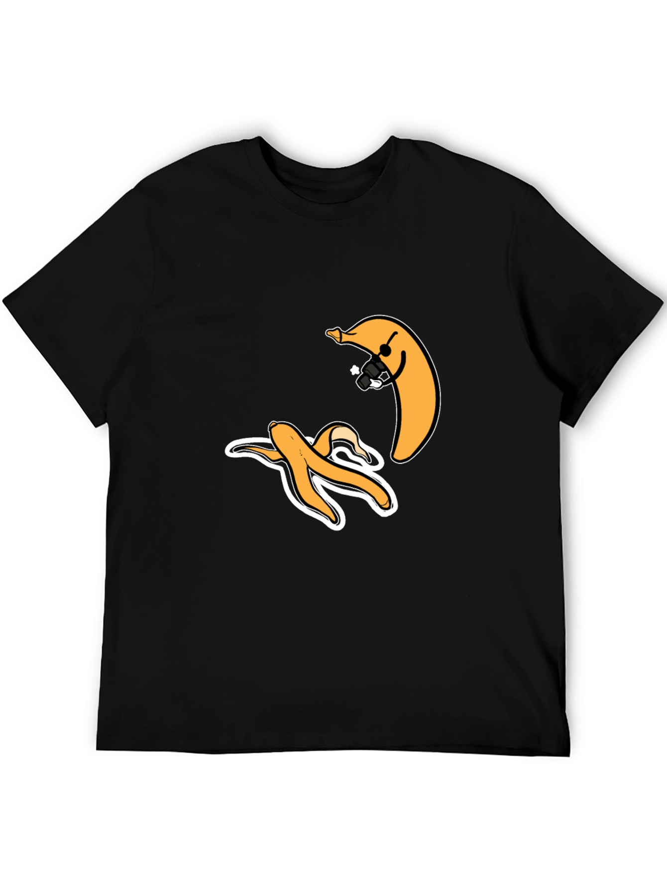 Funny Banana Graphic T-Shirt - Peel Out!
