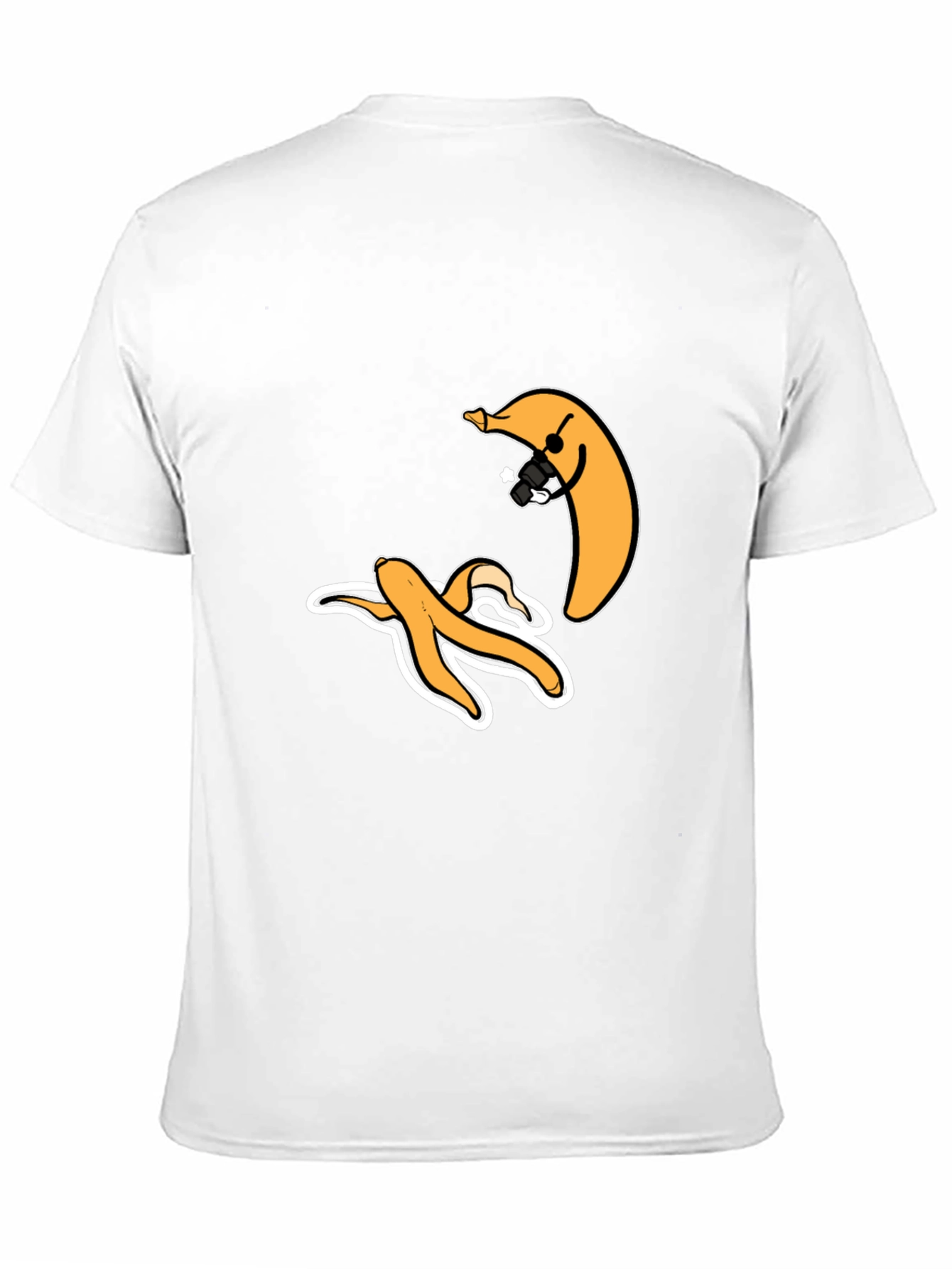 Funny Banana Graphic T-Shirt - Peel Out!