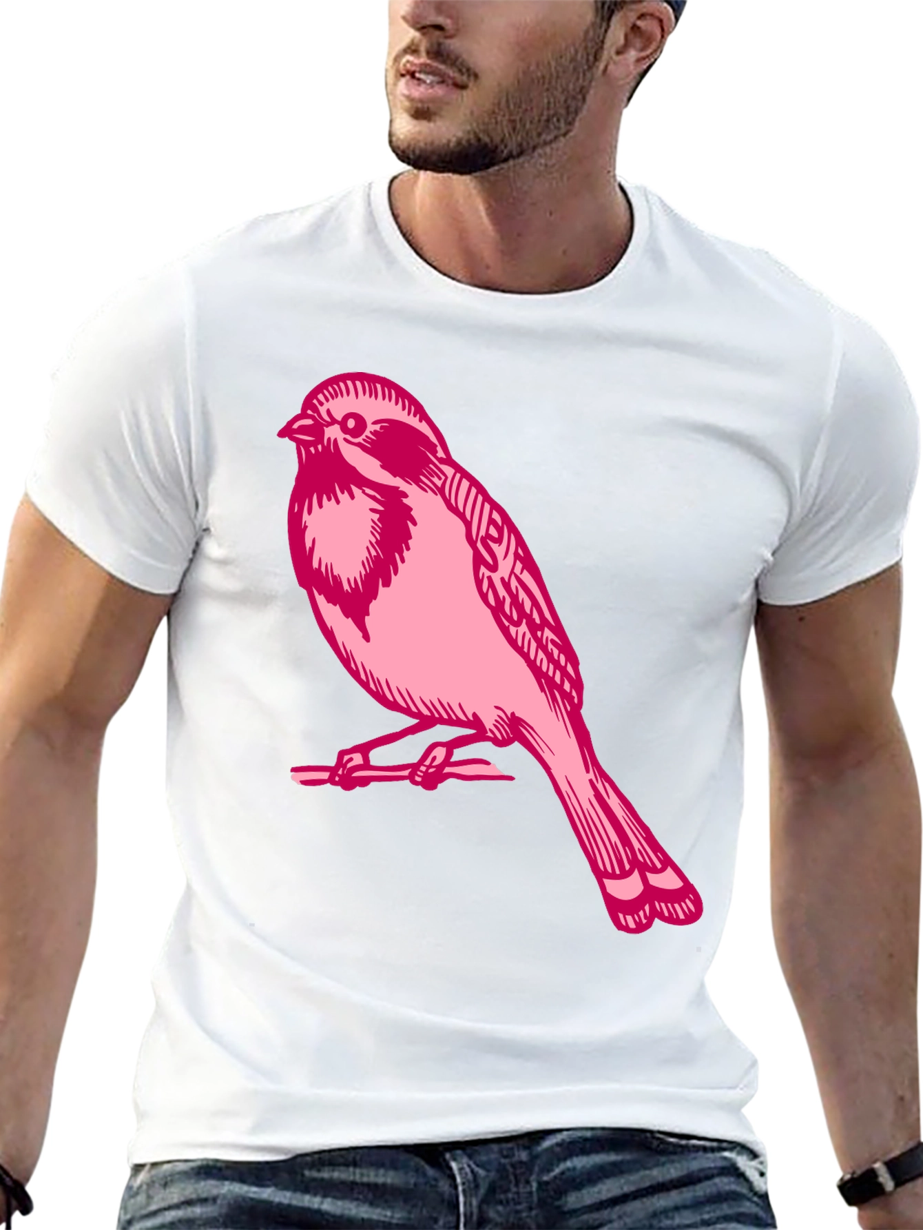 Bird Graphic Tee - Stylish and Unique
