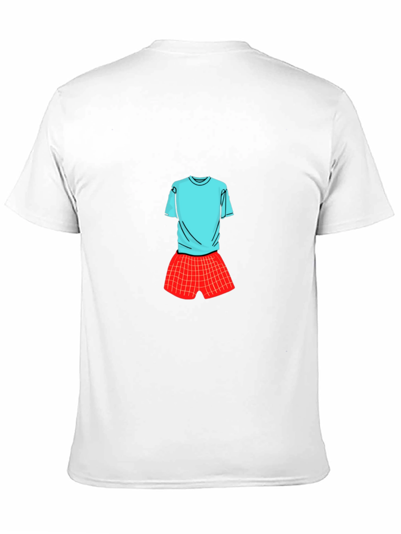Graphic Tee: Shirt & Shorts Illusion
