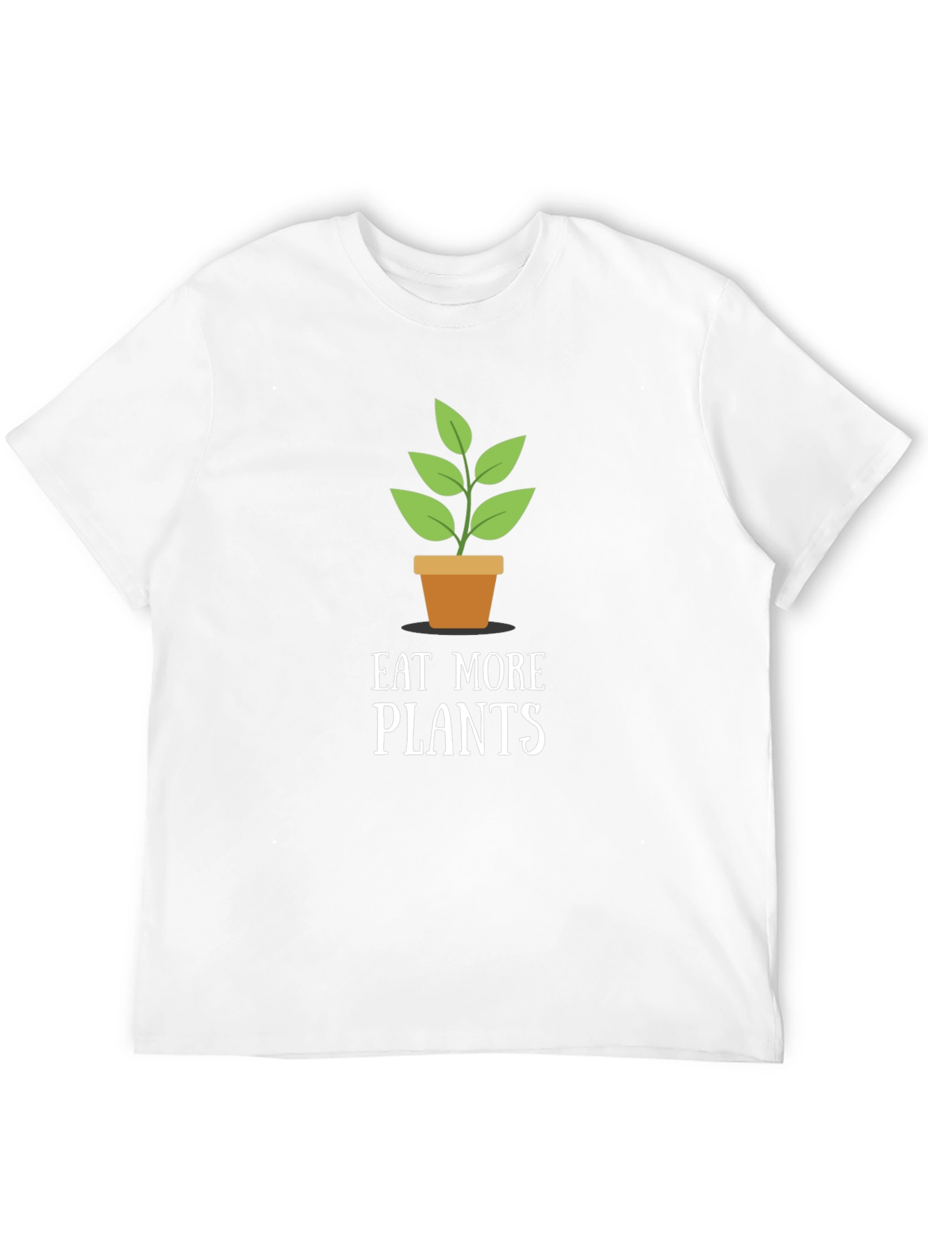 Eat More Plants T-Shirt - Black Graphic Tee