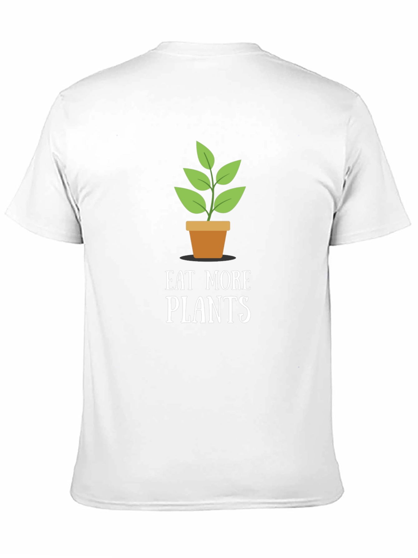 Eat More Plants T-Shirt - Black Graphic Tee