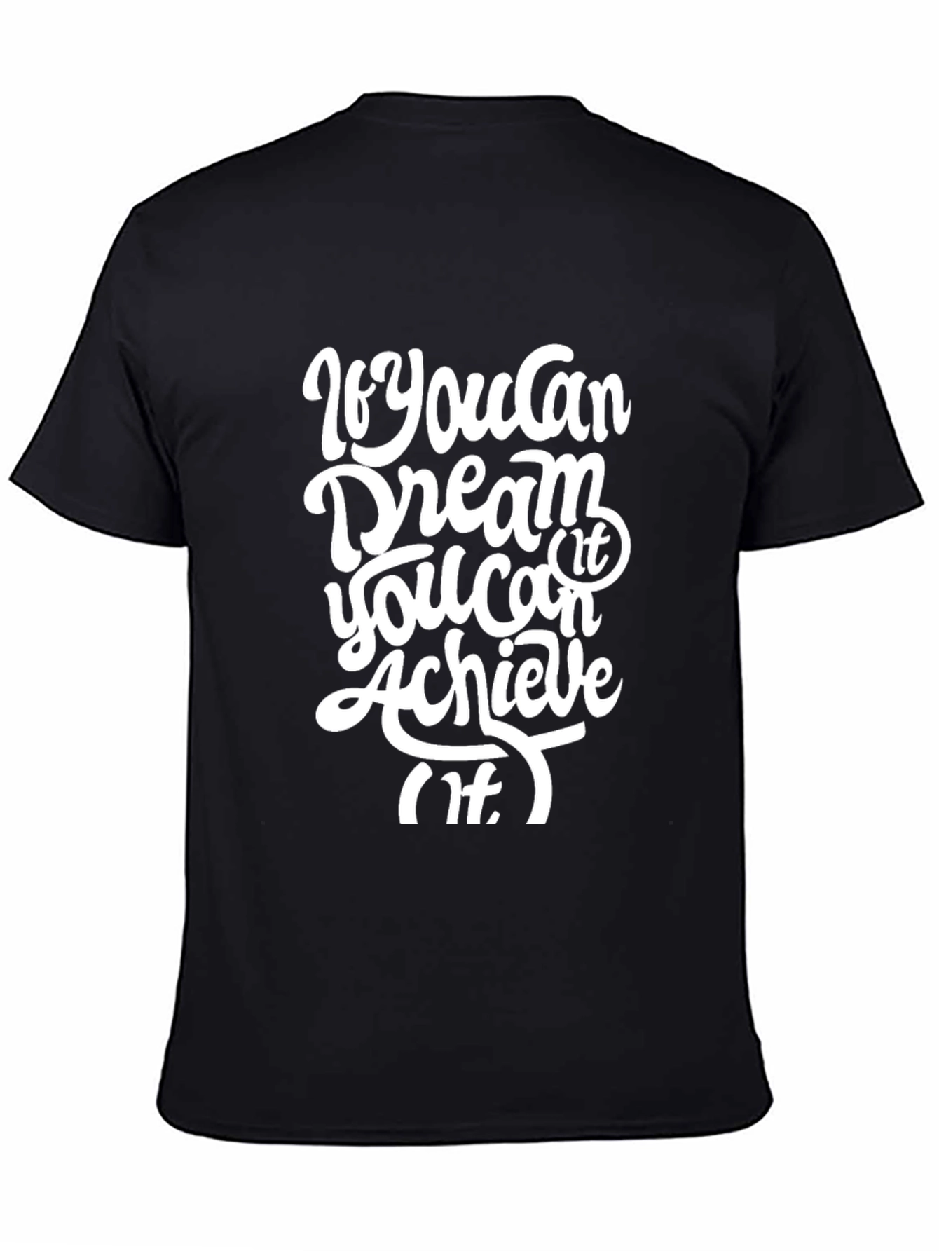 Dream Achieve Graphic Tee - Black