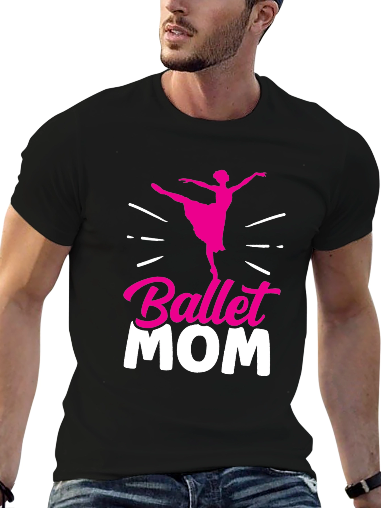 Ballet Mom Graphic Tee - Dance Support Shirt