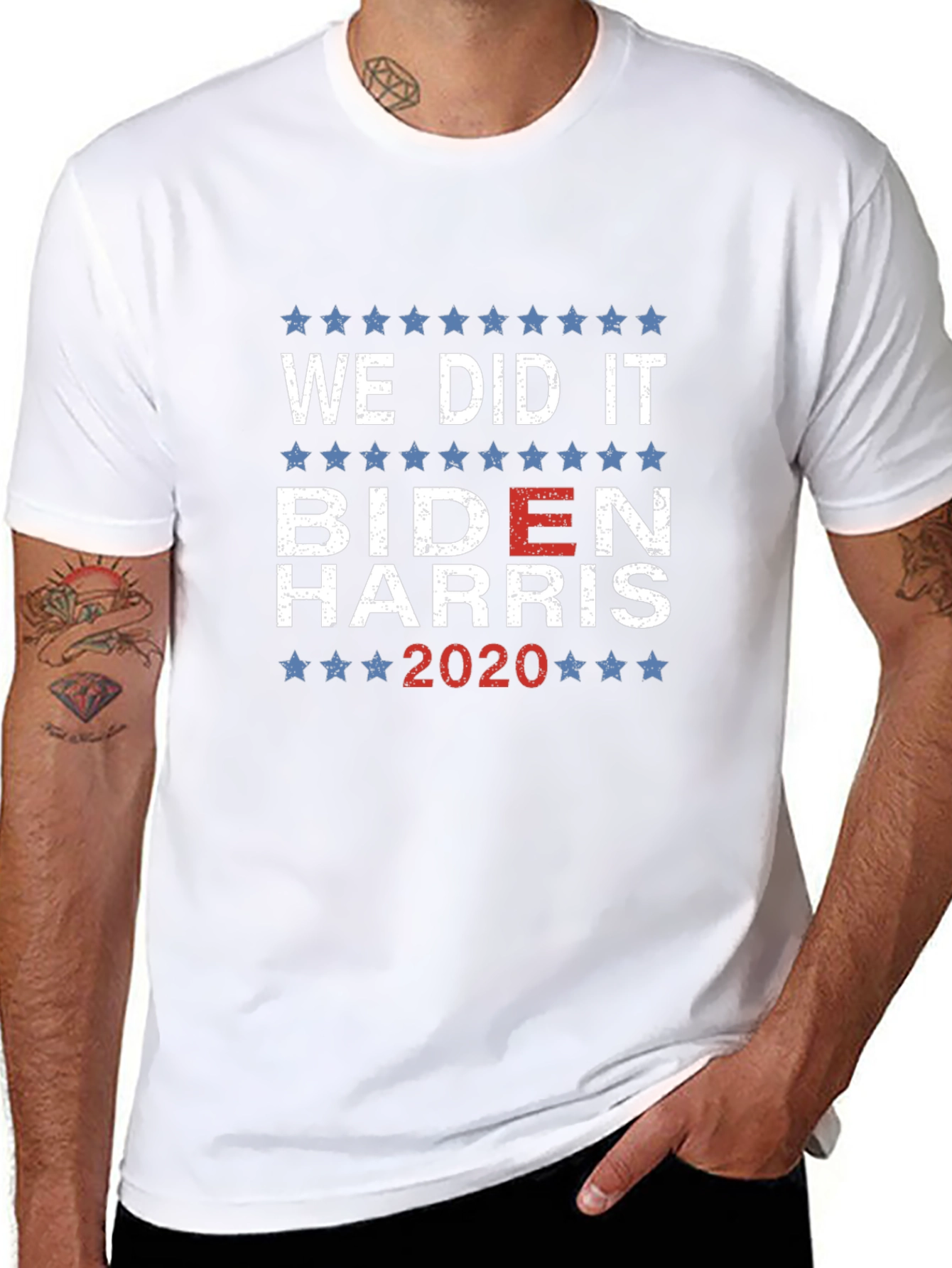 We Did It Biden Harris 2020 Graphic Tee