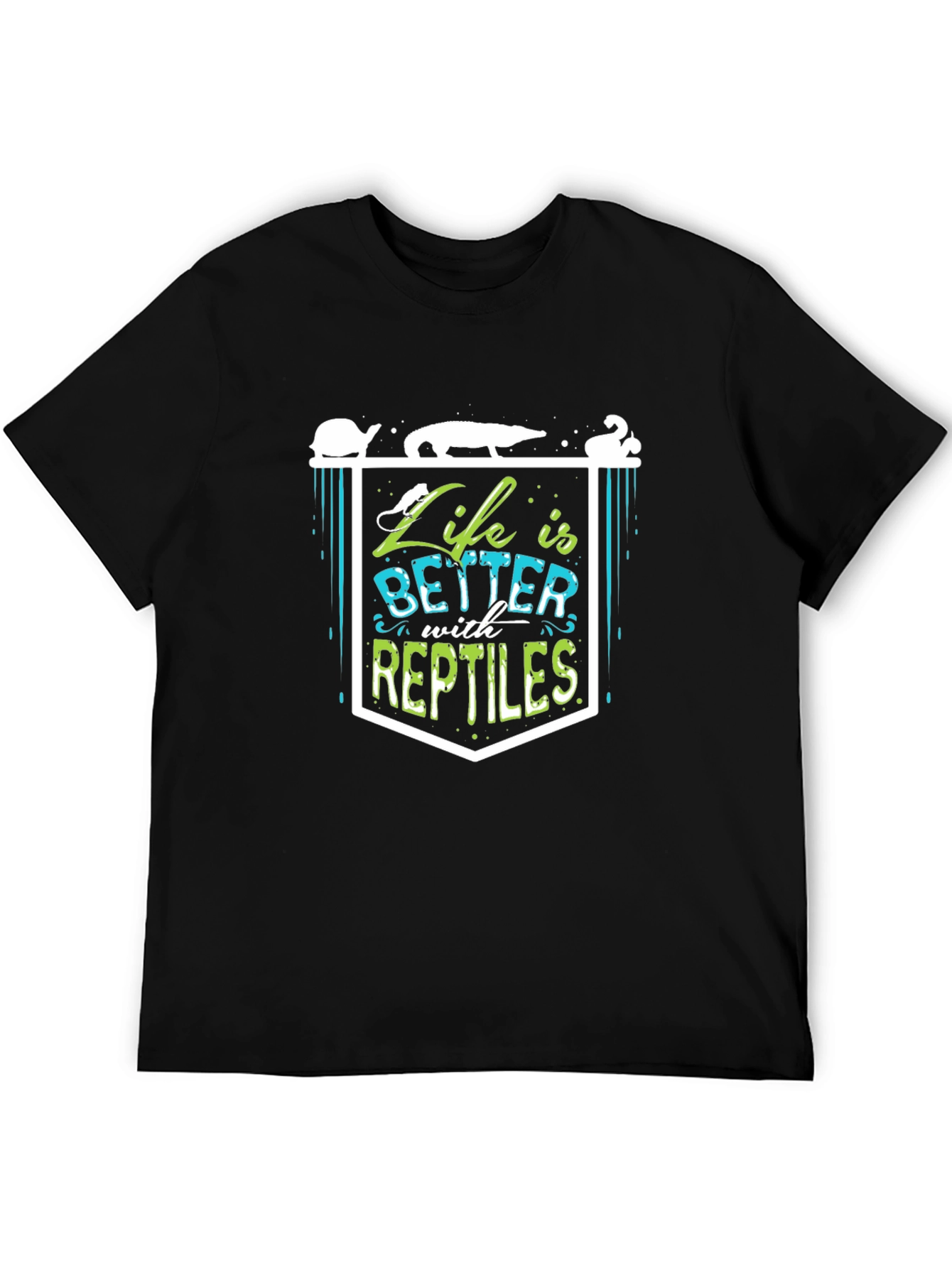 Reptile Lover T-Shirt: Life is Better with Reptiles