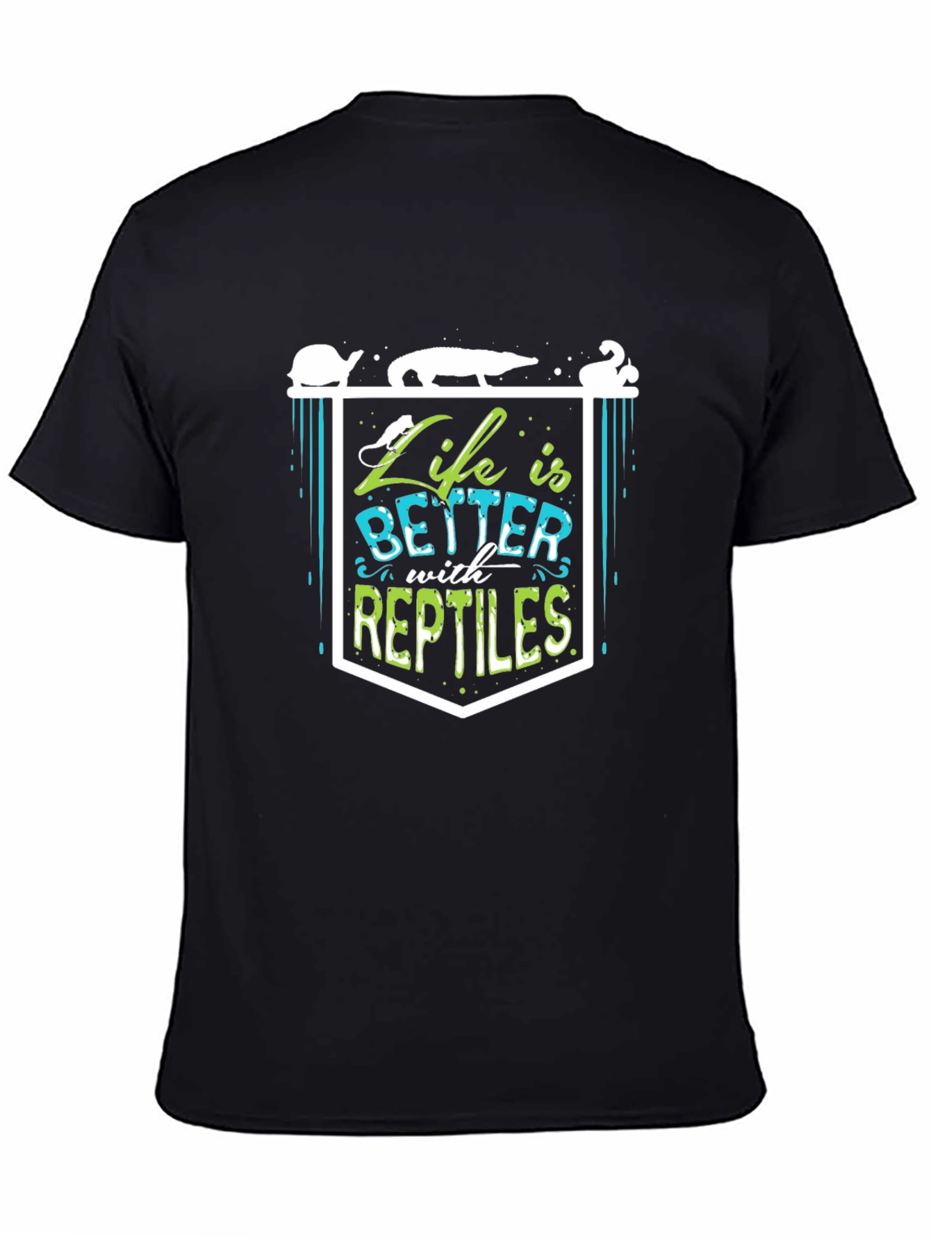 Reptile Lover T-Shirt: Life is Better with Reptiles