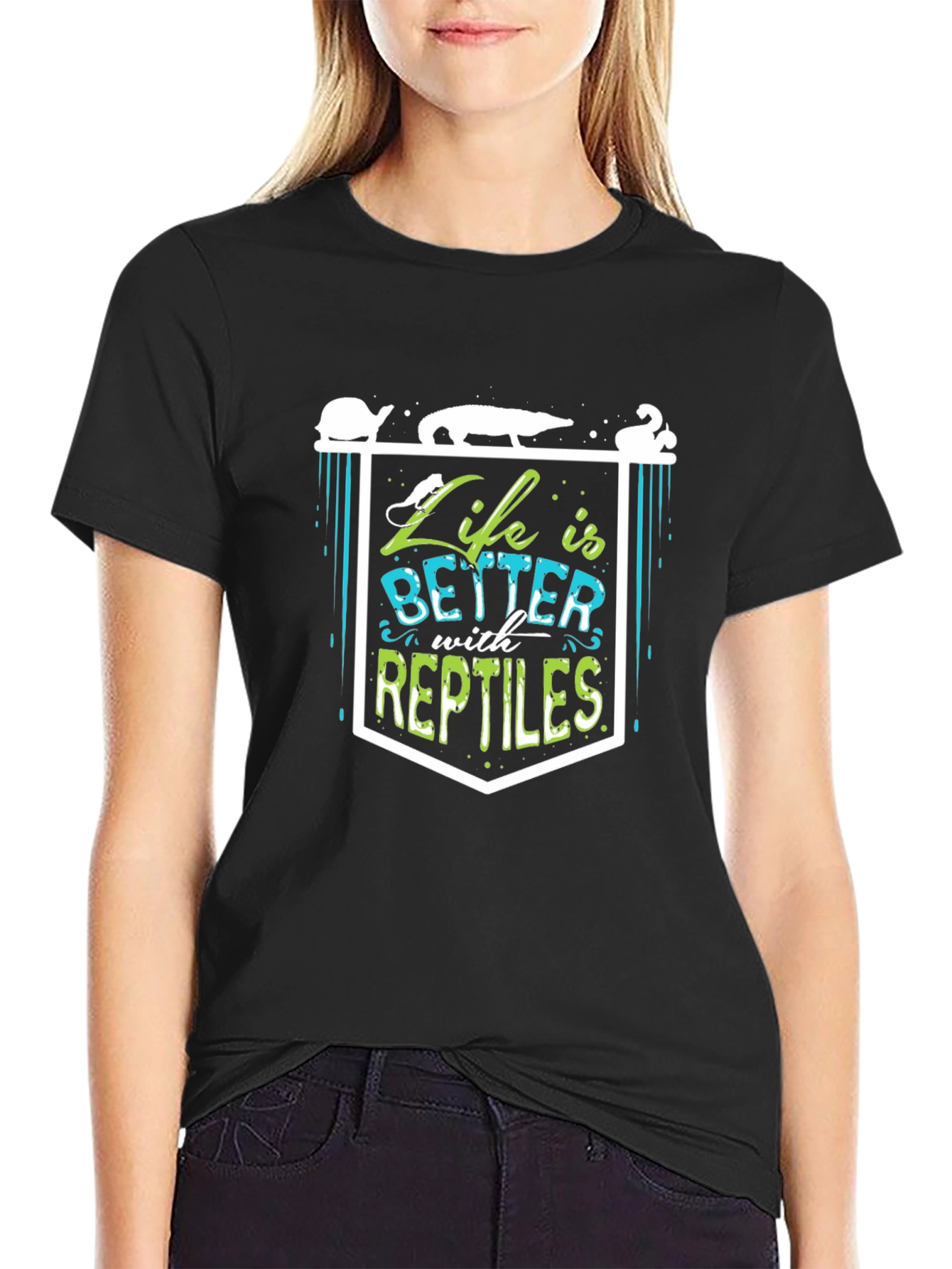 Reptile Lover T-Shirt: Life is Better with Reptiles