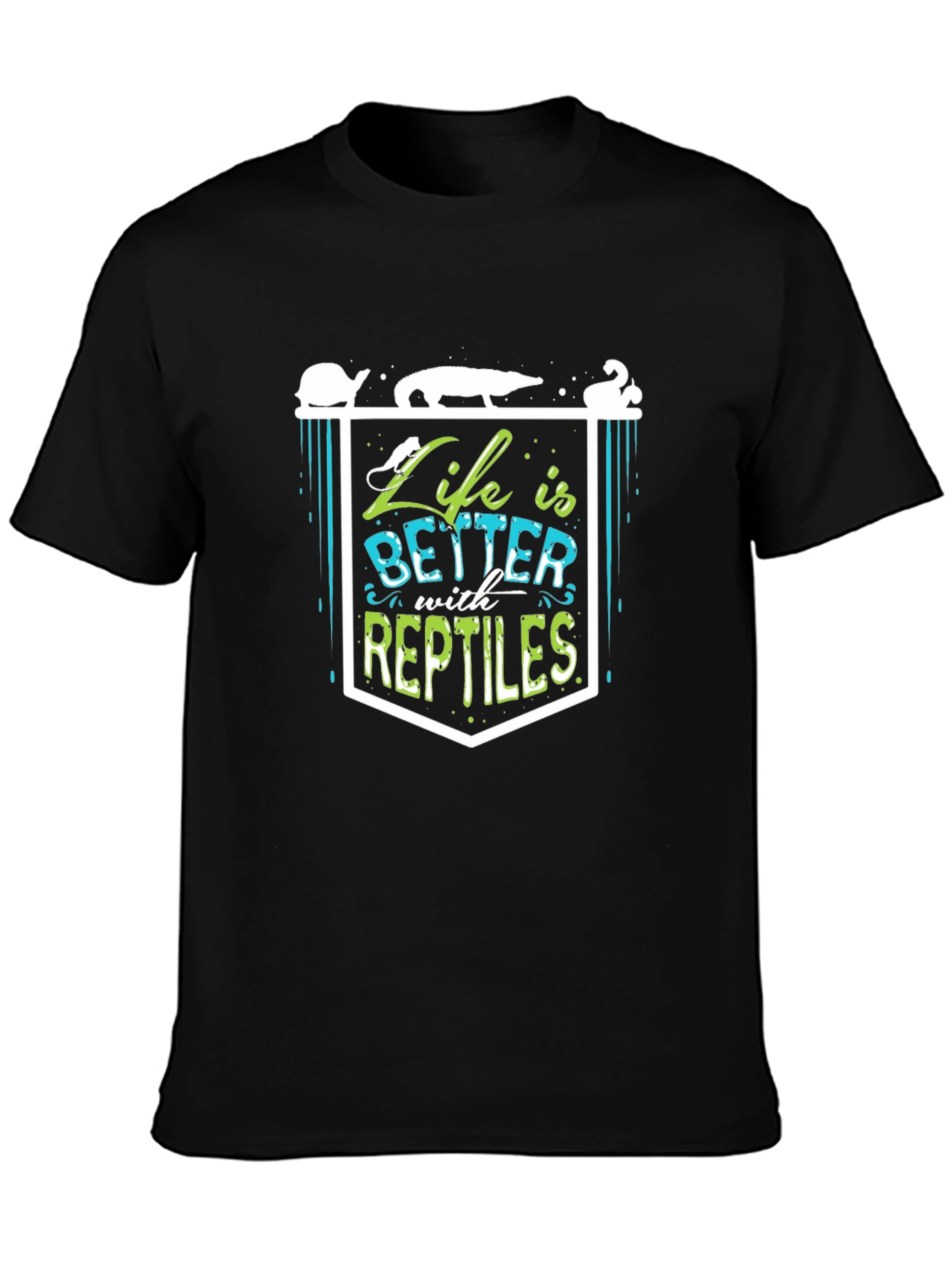 Reptile Lover T-Shirt: Life is Better with Reptiles