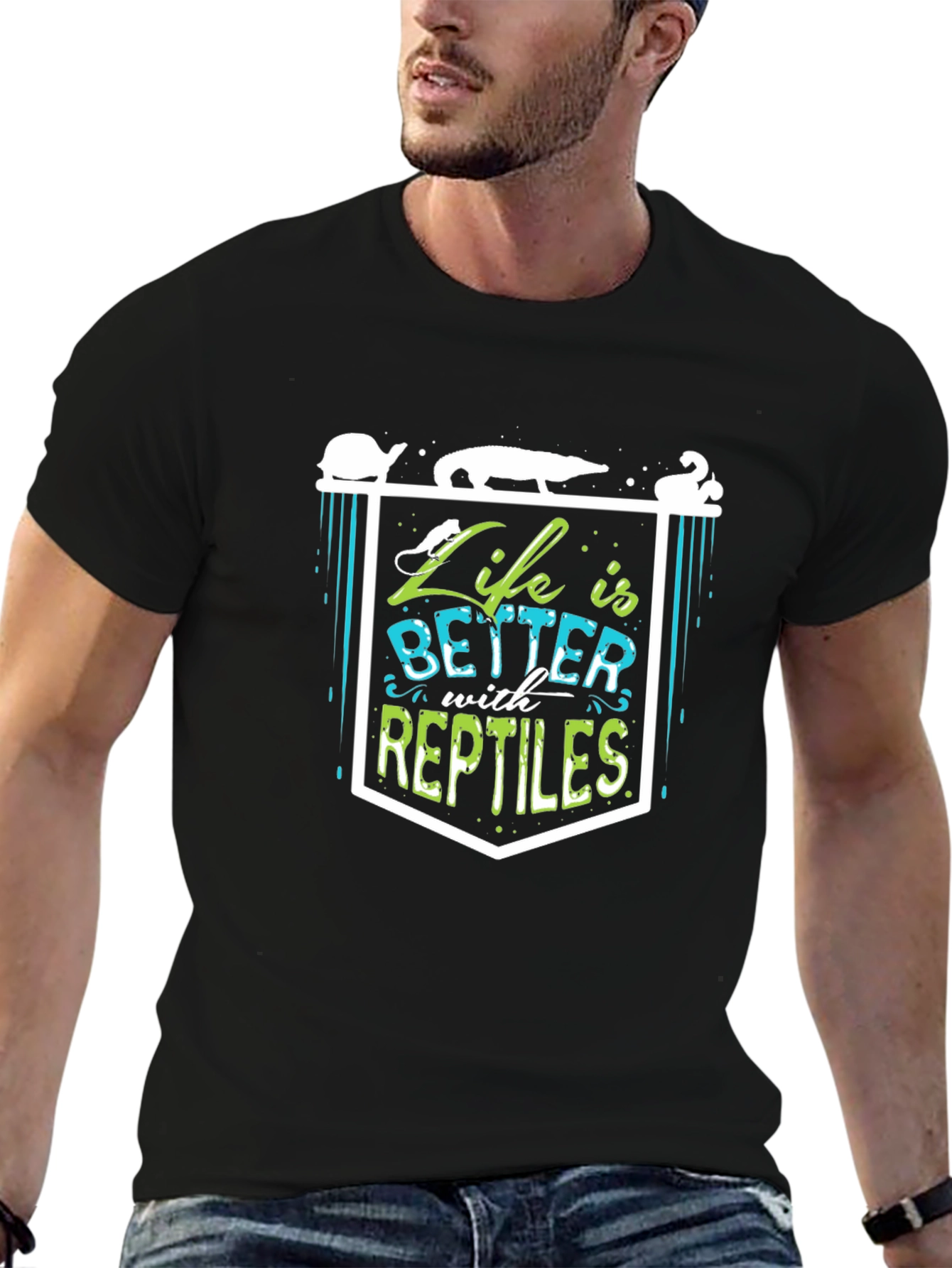 Reptile Lover T-Shirt: Life is Better with Reptiles