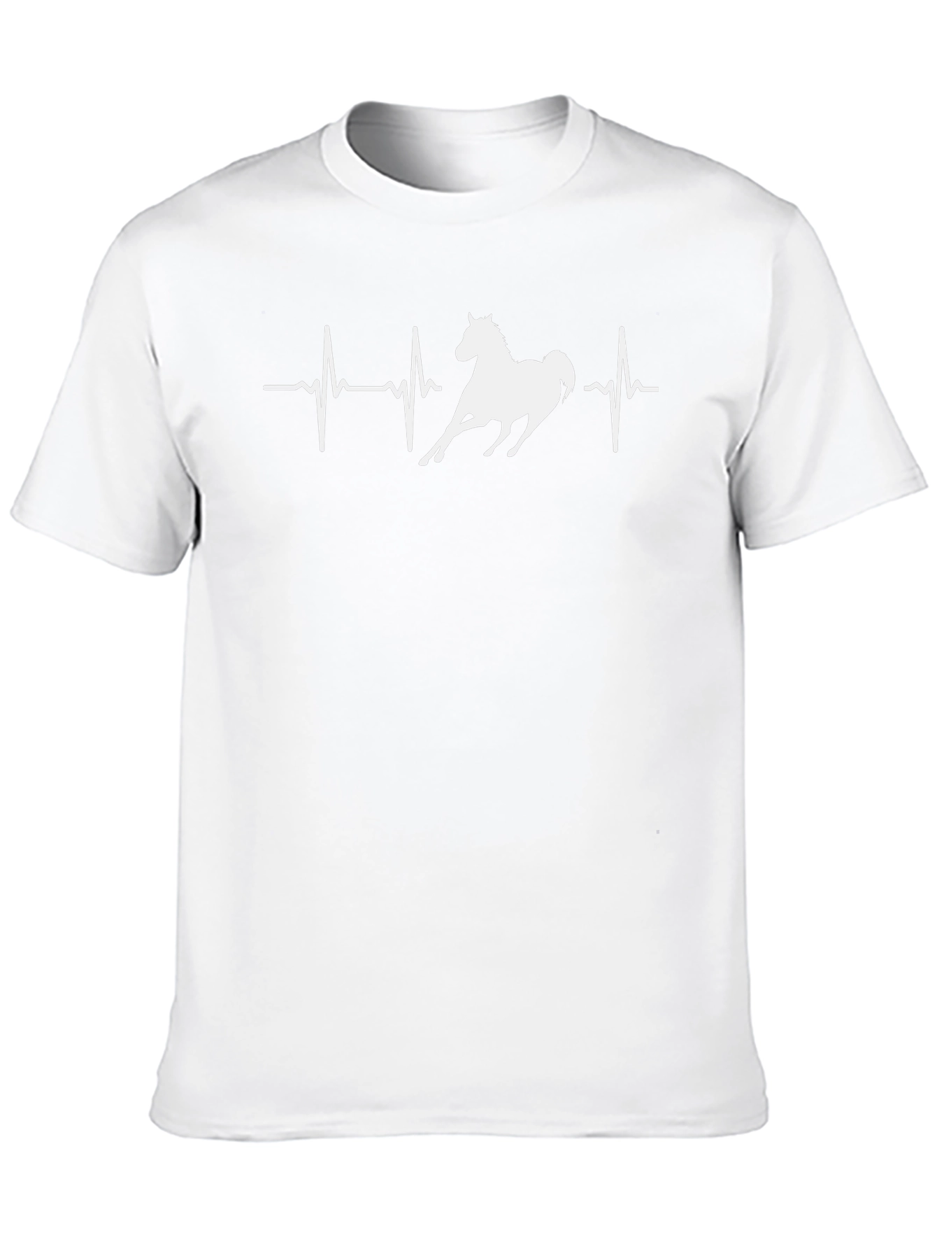 Horse Heartbeat T-Shirt - Equestrian Tee