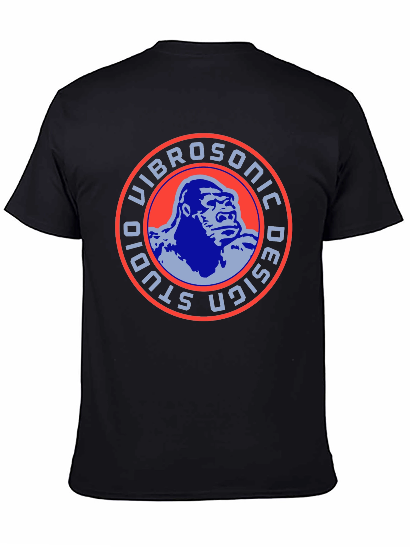 Vibrosonic Studio Design Gorilla Graphic Tee - Black