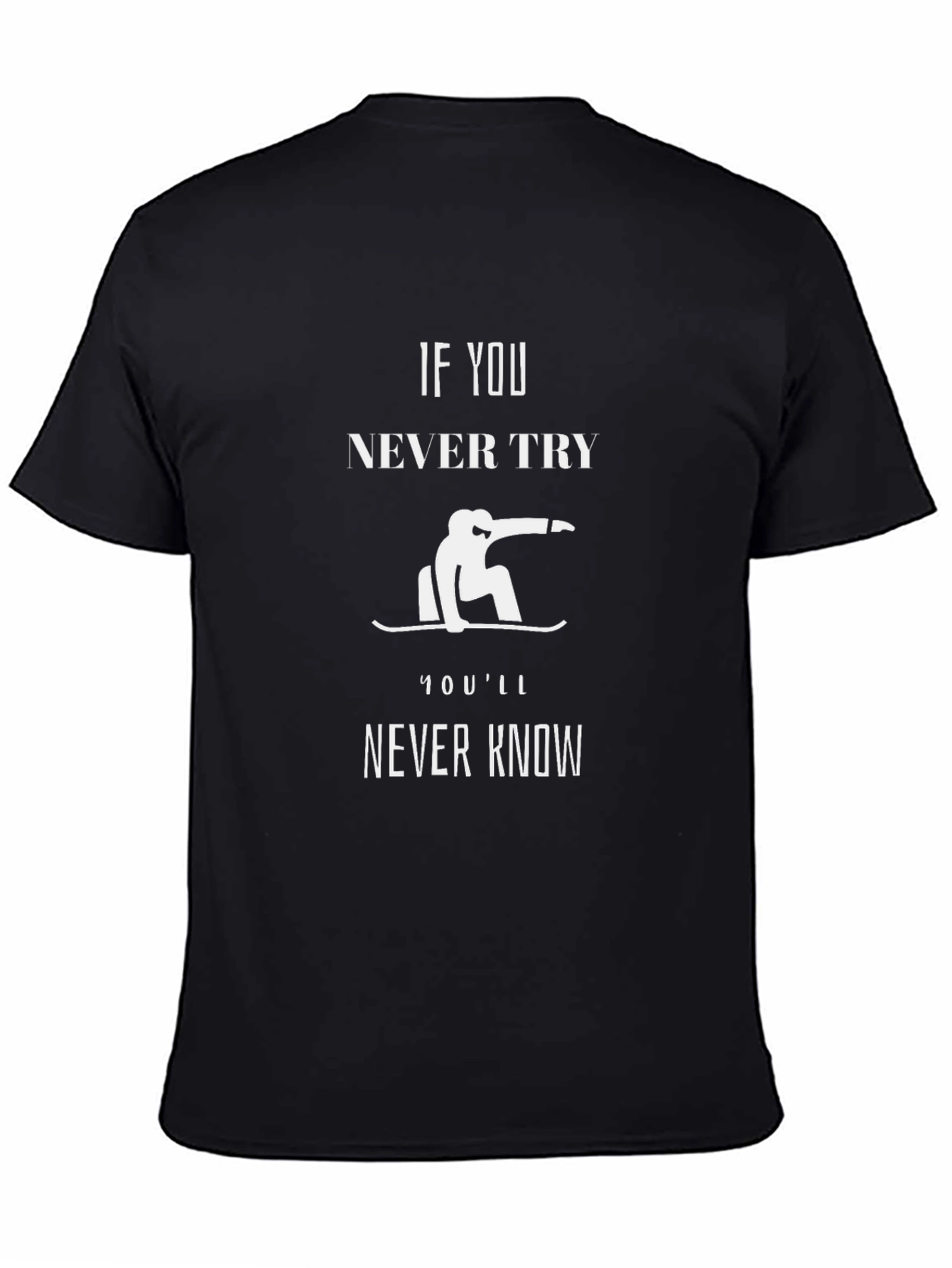 Inspirational Snowboarder Graphic Tee
