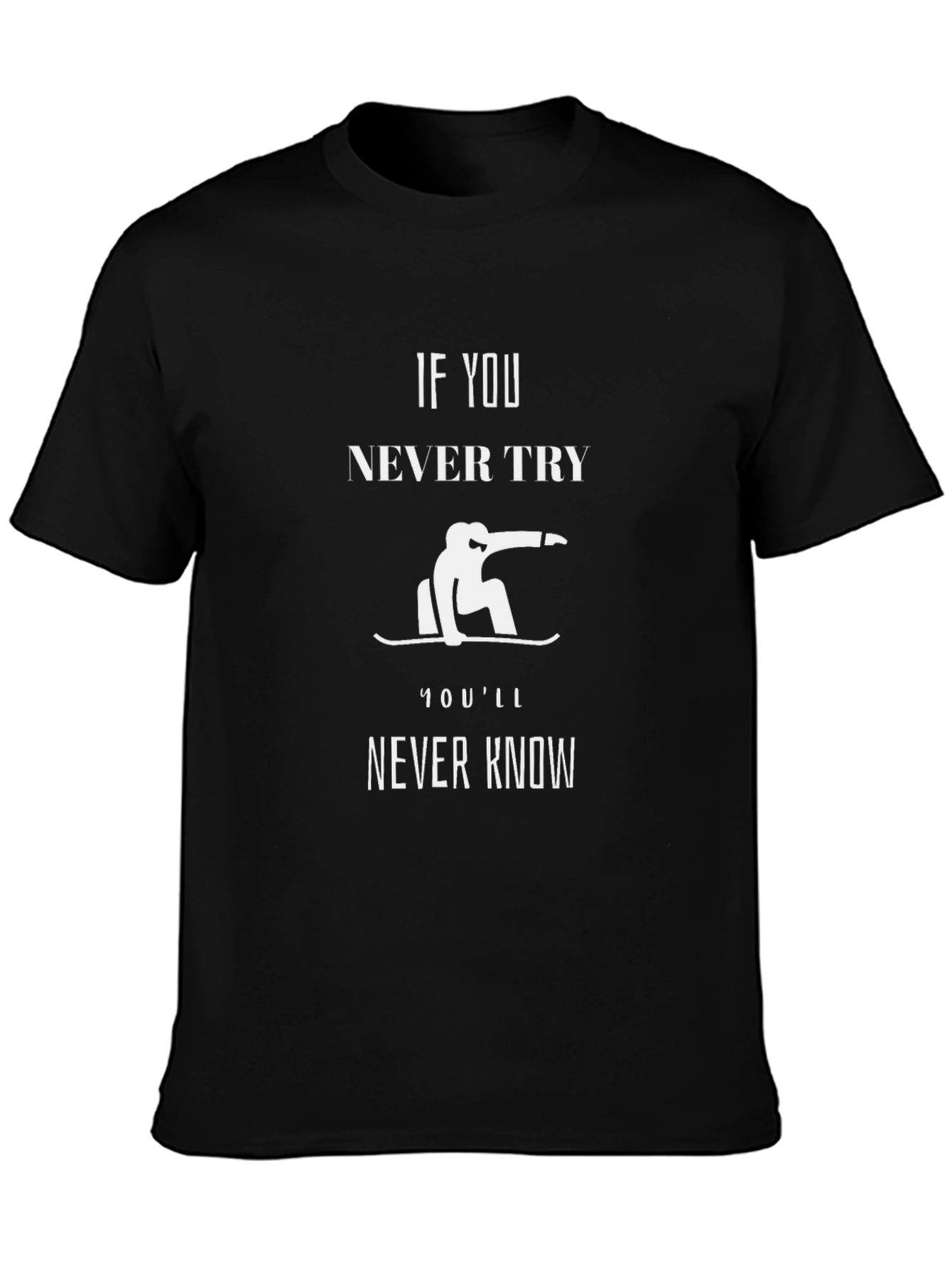 Inspirational Snowboarder Graphic Tee