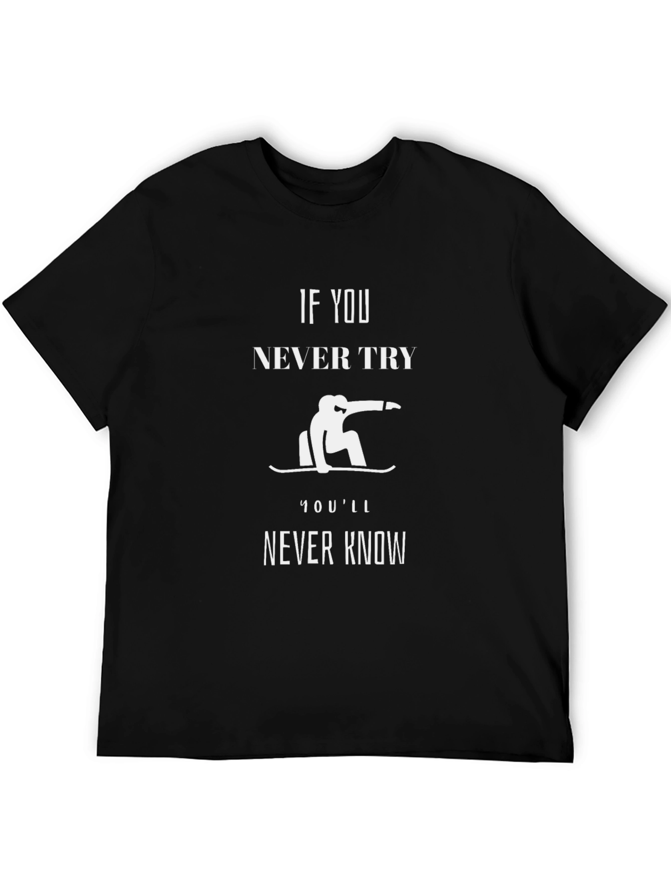 Inspirational Snowboarder Graphic Tee