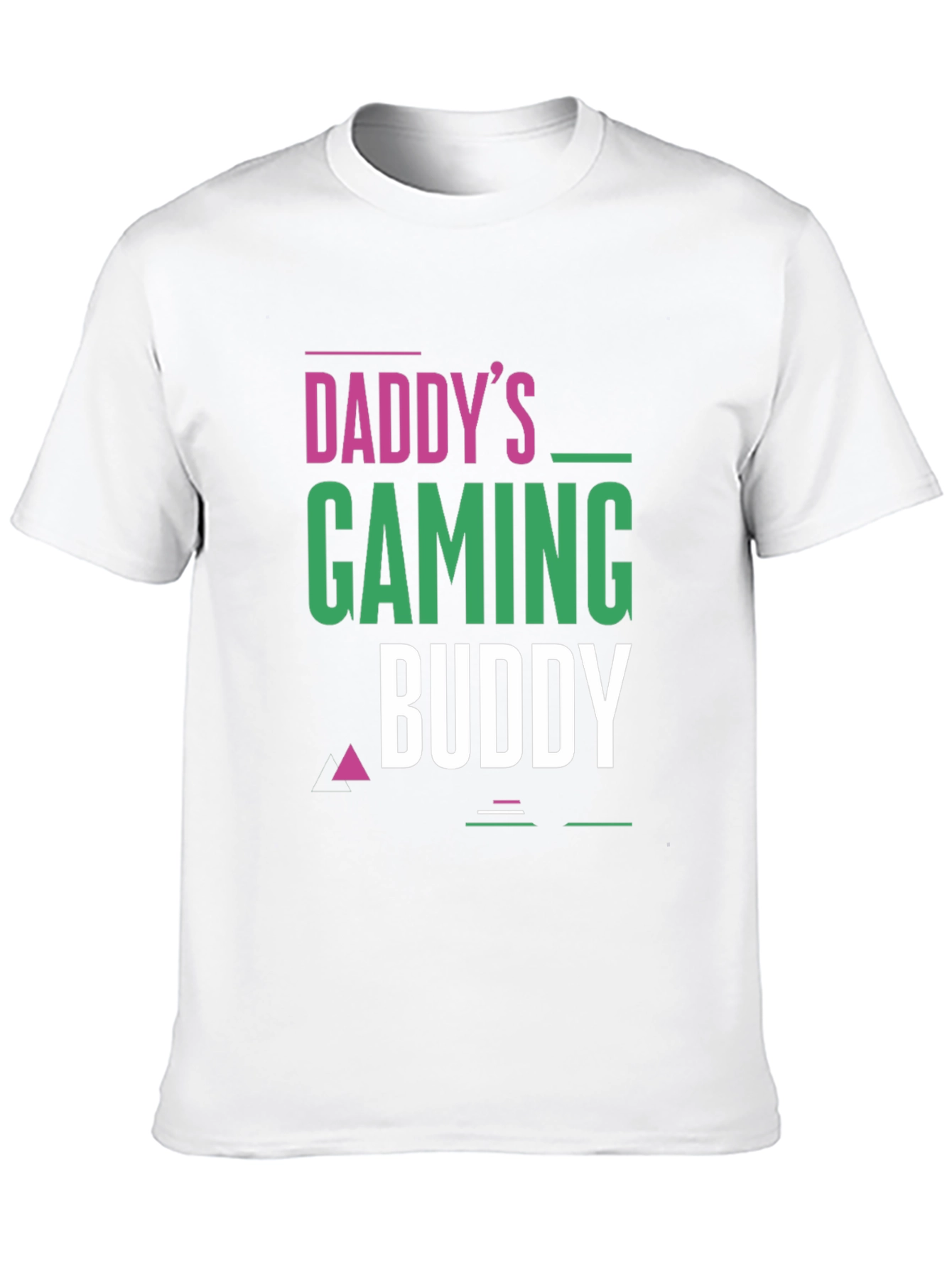 Daddys Gaming Buddy Black T-Shirt