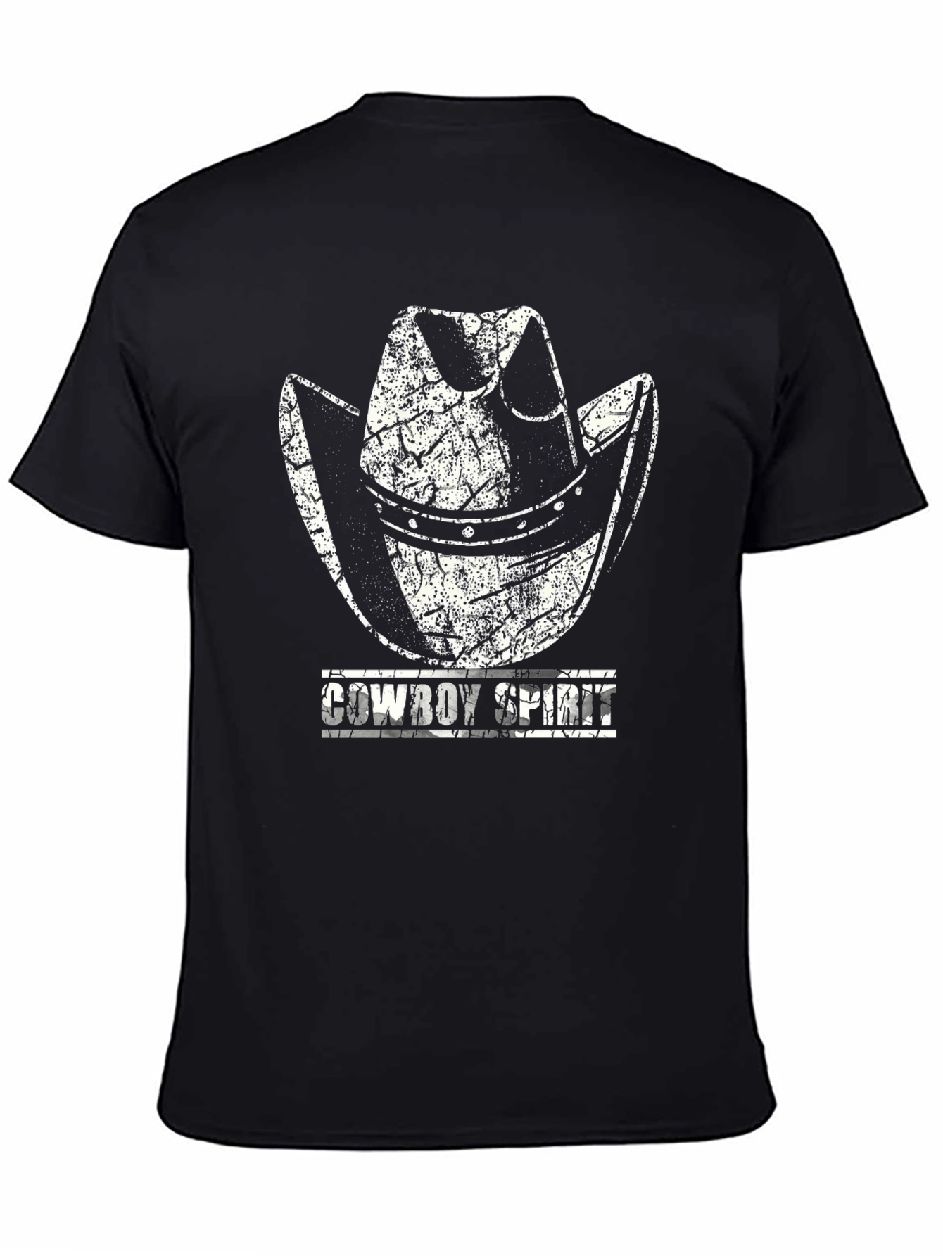 Cowboy Spirit Graphic Tee - Western Style