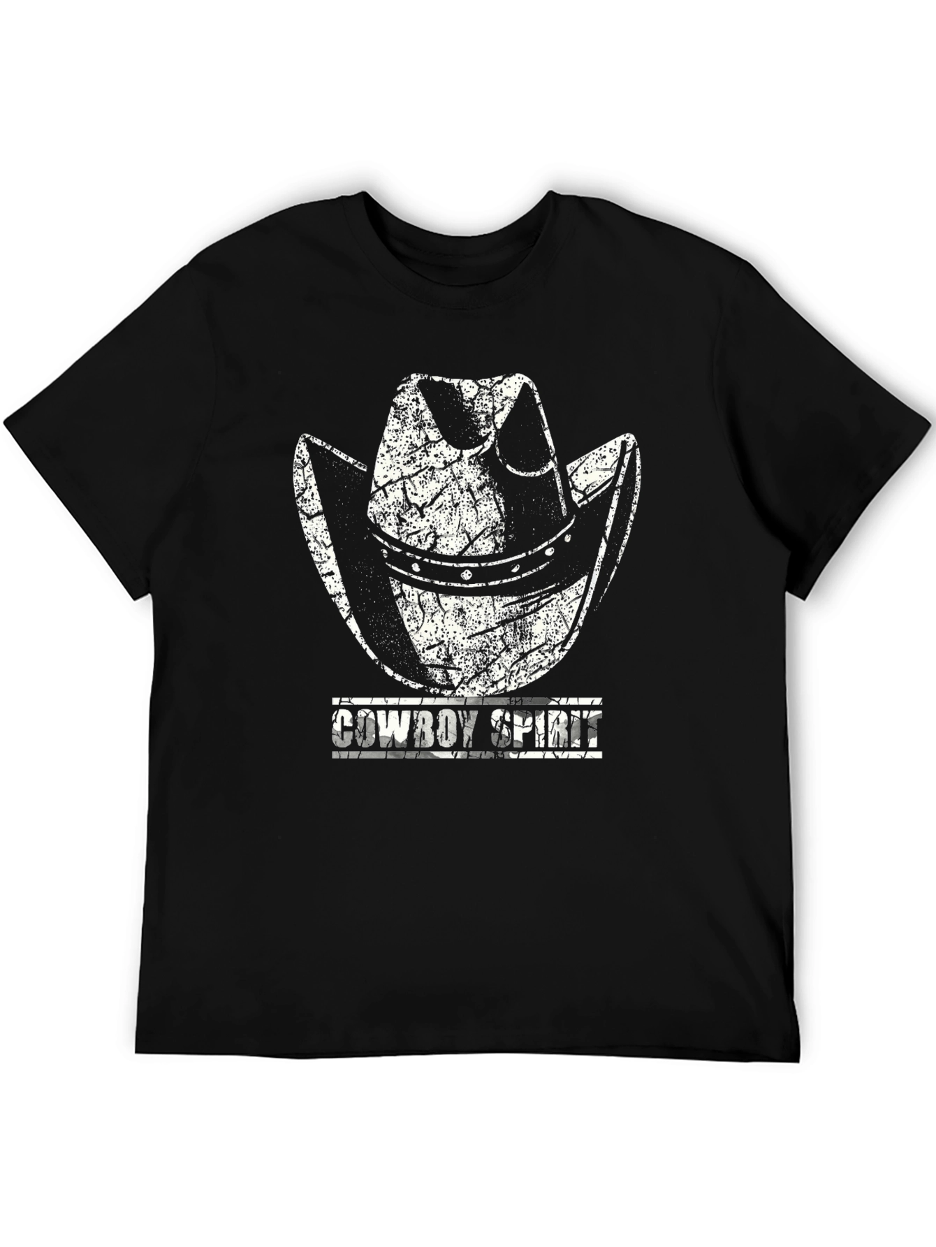 Cowboy Spirit Graphic Tee - Western Style