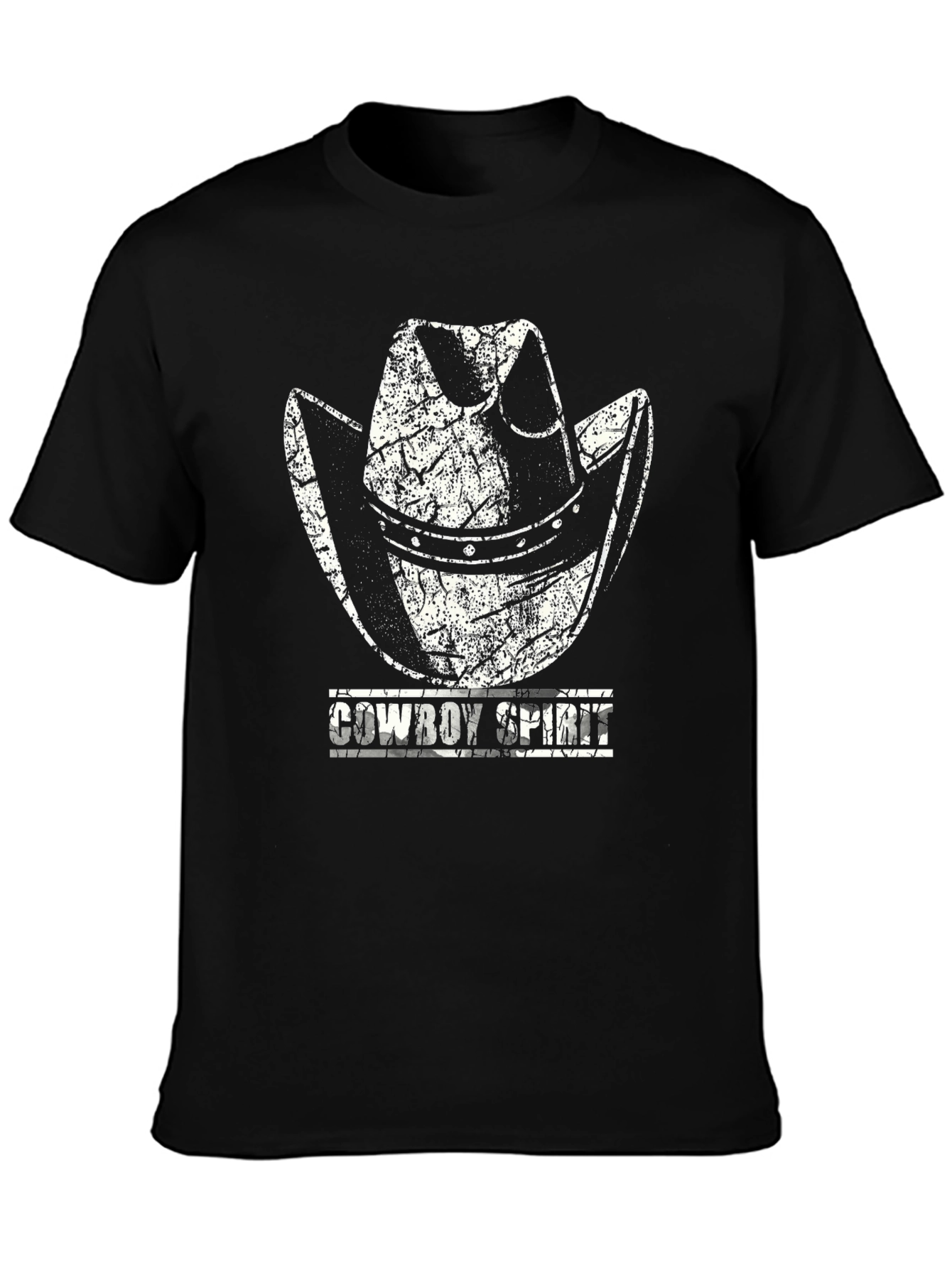 Cowboy Spirit Graphic Tee - Western Style