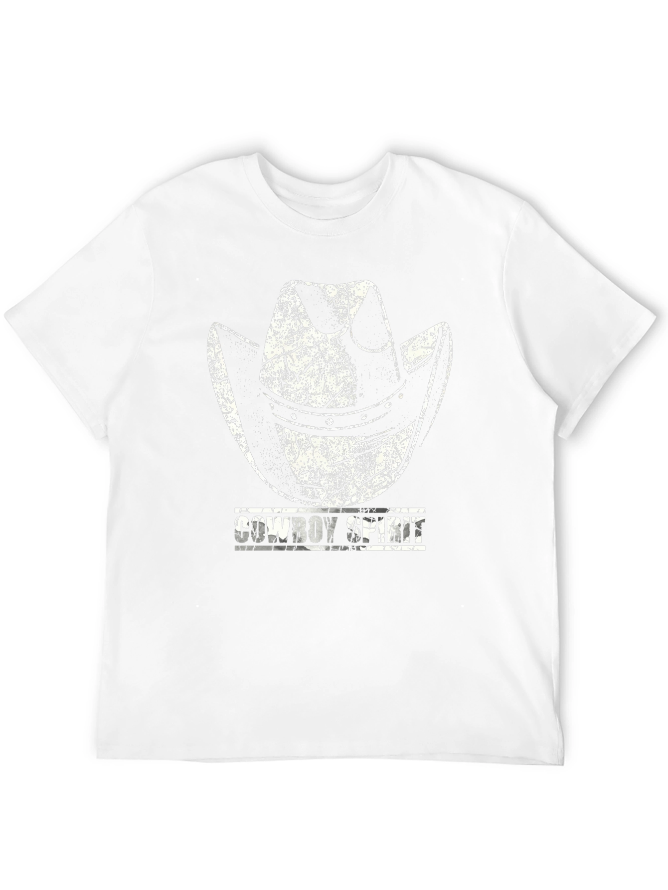 Cowboy Spirit Graphic Tee - Western Style