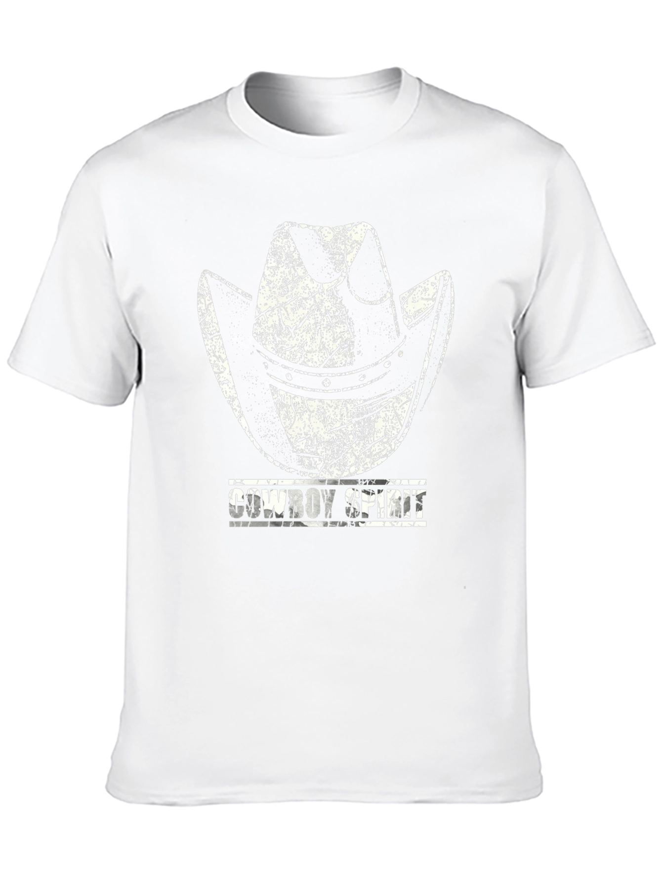 Cowboy Spirit Graphic Tee - Western Style