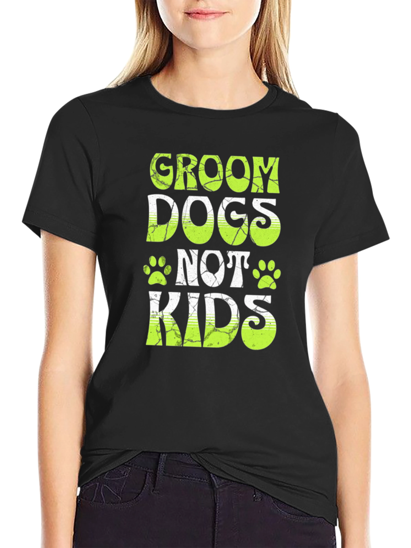 Groom Dogs Not Kids T-Shirt