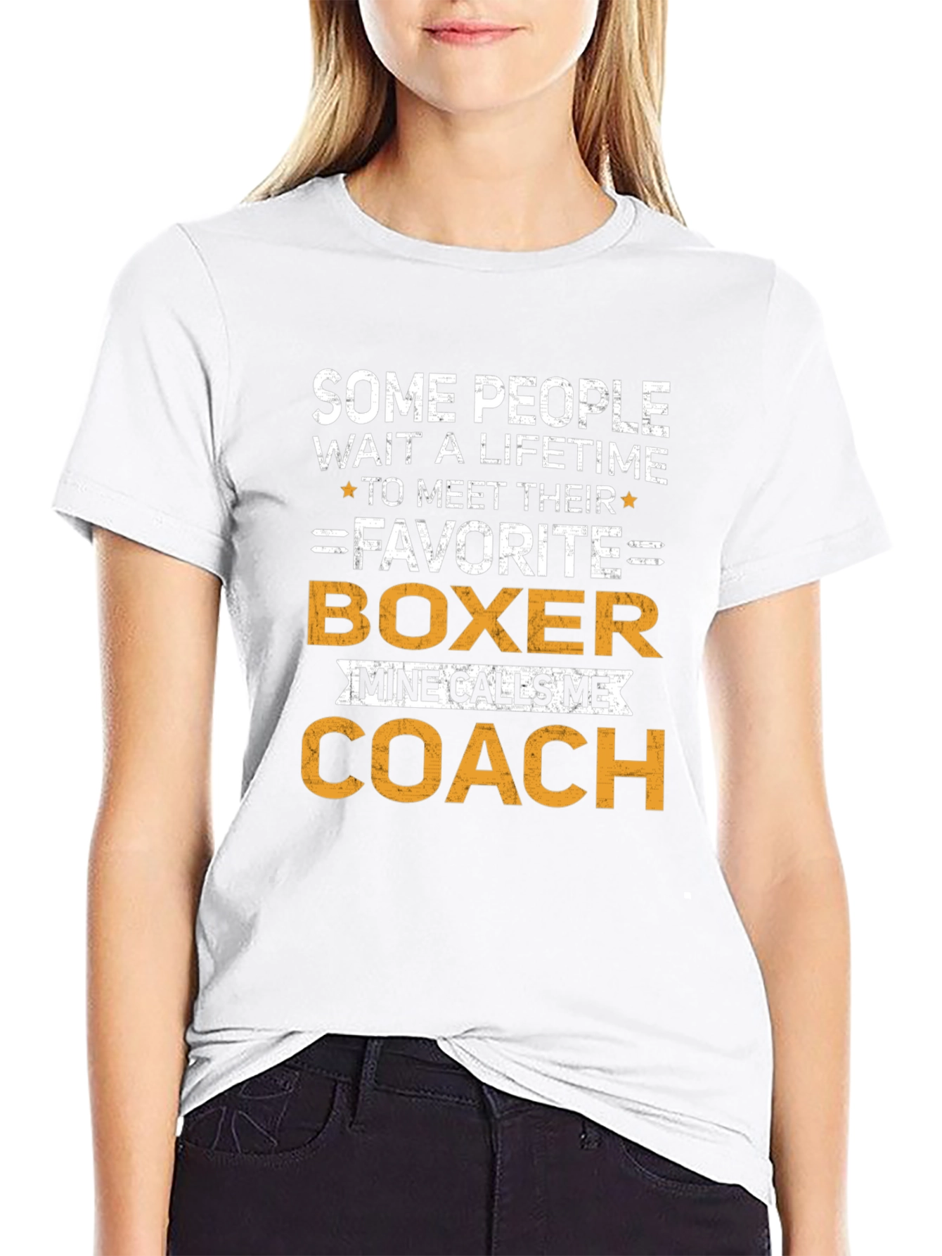 Boxer Coach T-Shirt - Gift for Boxing Trainer
