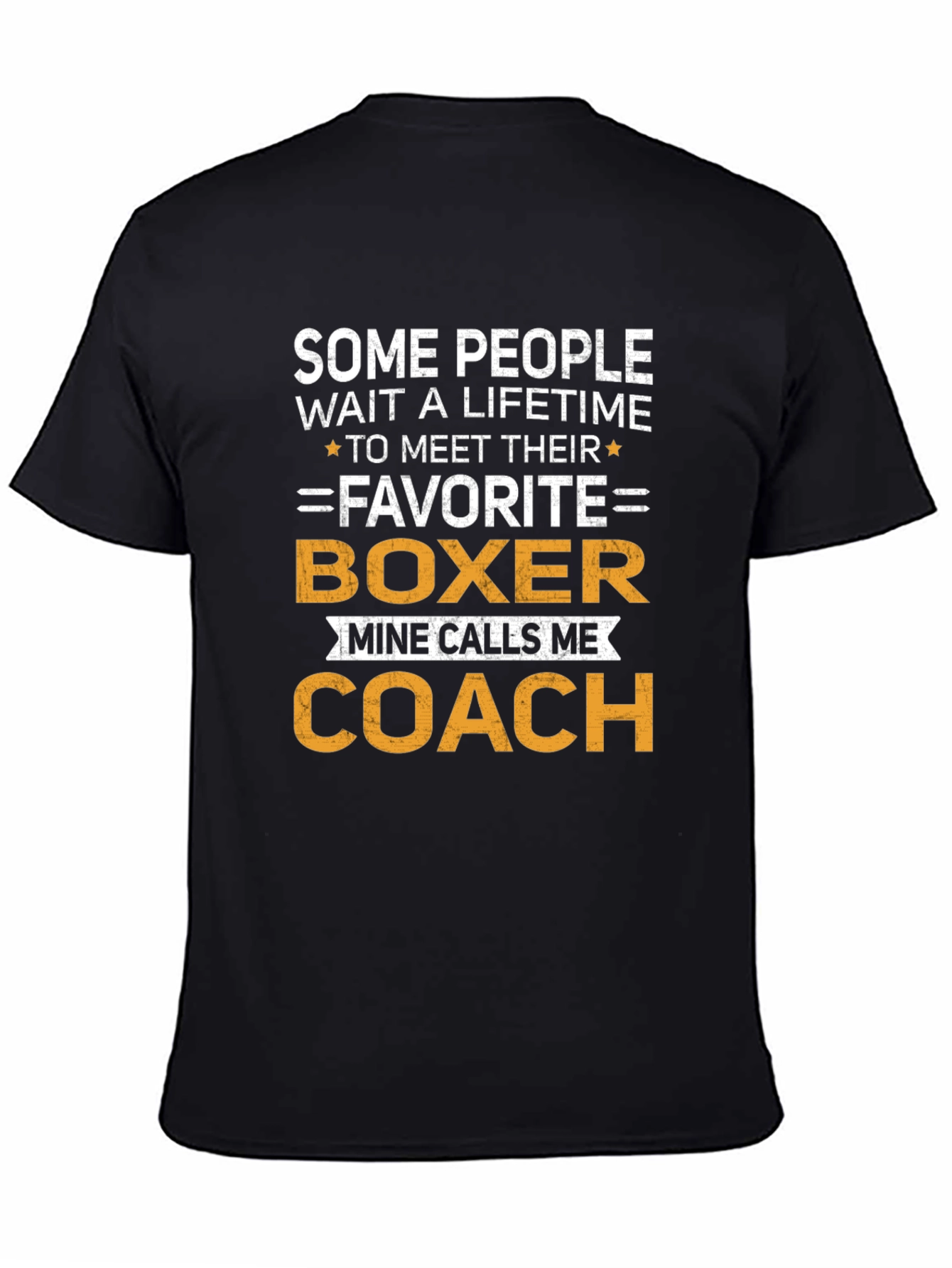 Boxer Coach T-Shirt - Gift for Boxing Trainer