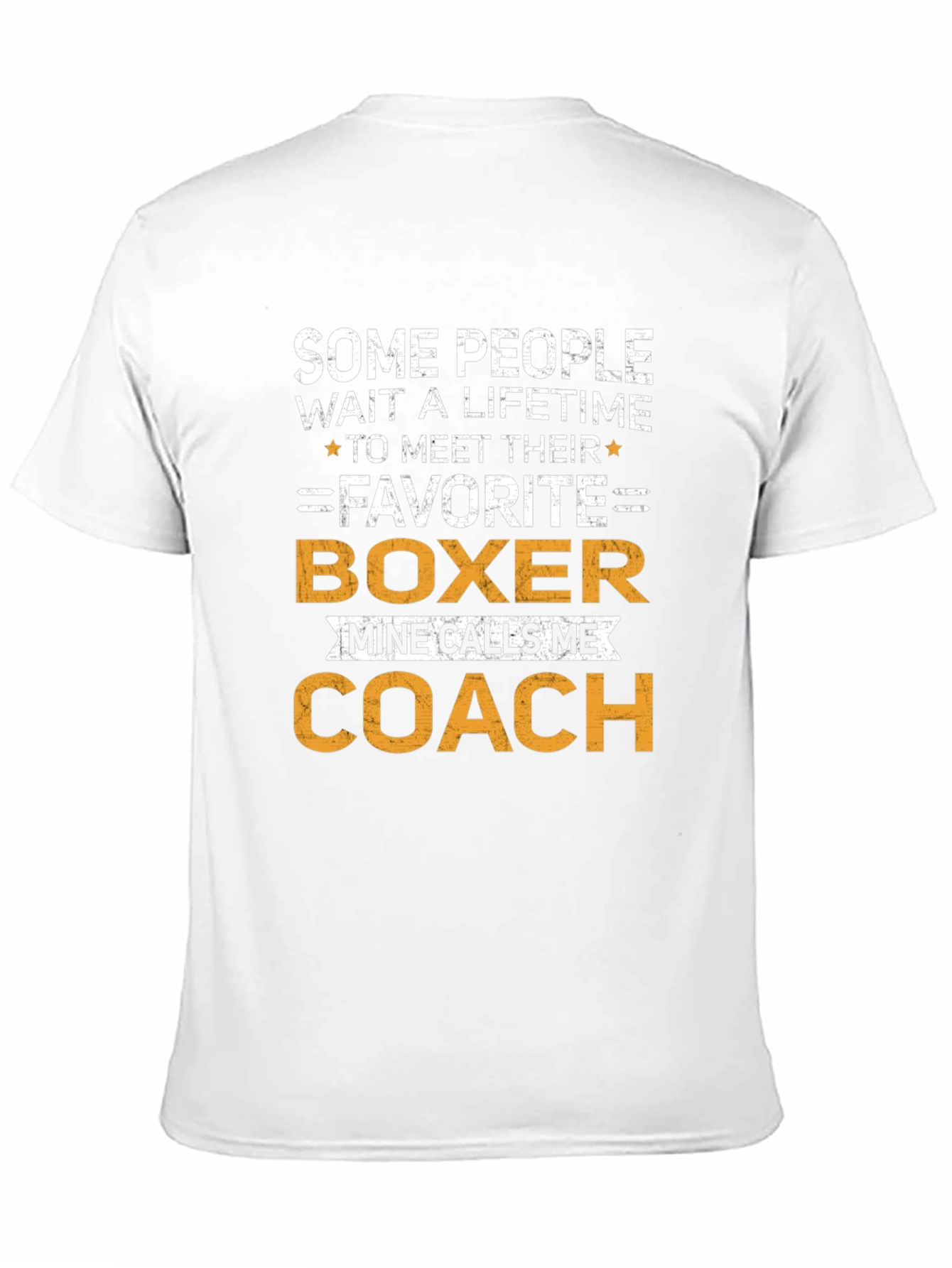 Boxer Coach T-Shirt - Gift for Boxing Trainer