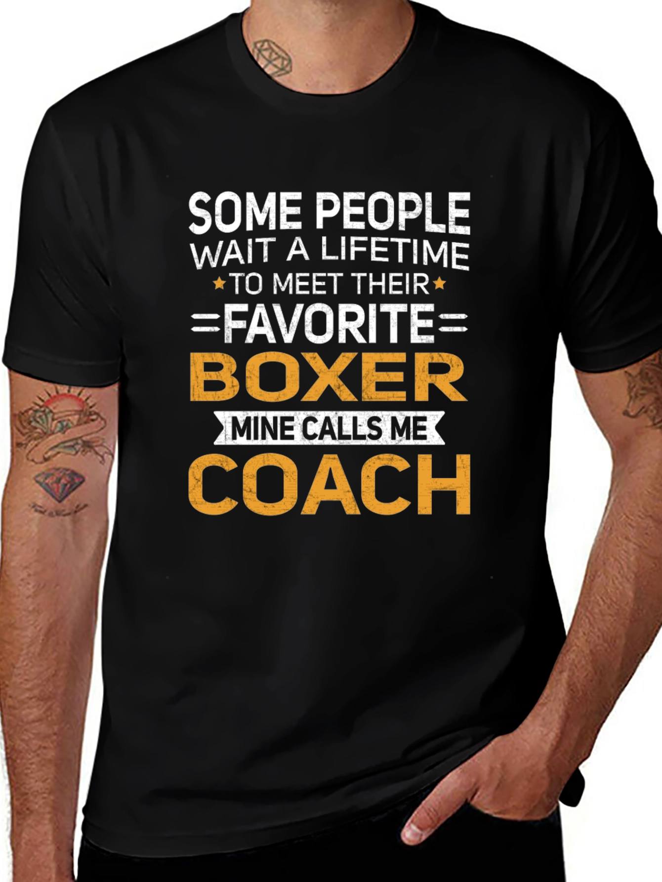 Boxer Coach T-Shirt - Gift for Boxing Trainer