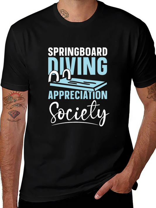 Springboard Diving Appreciation Society T-Shirt