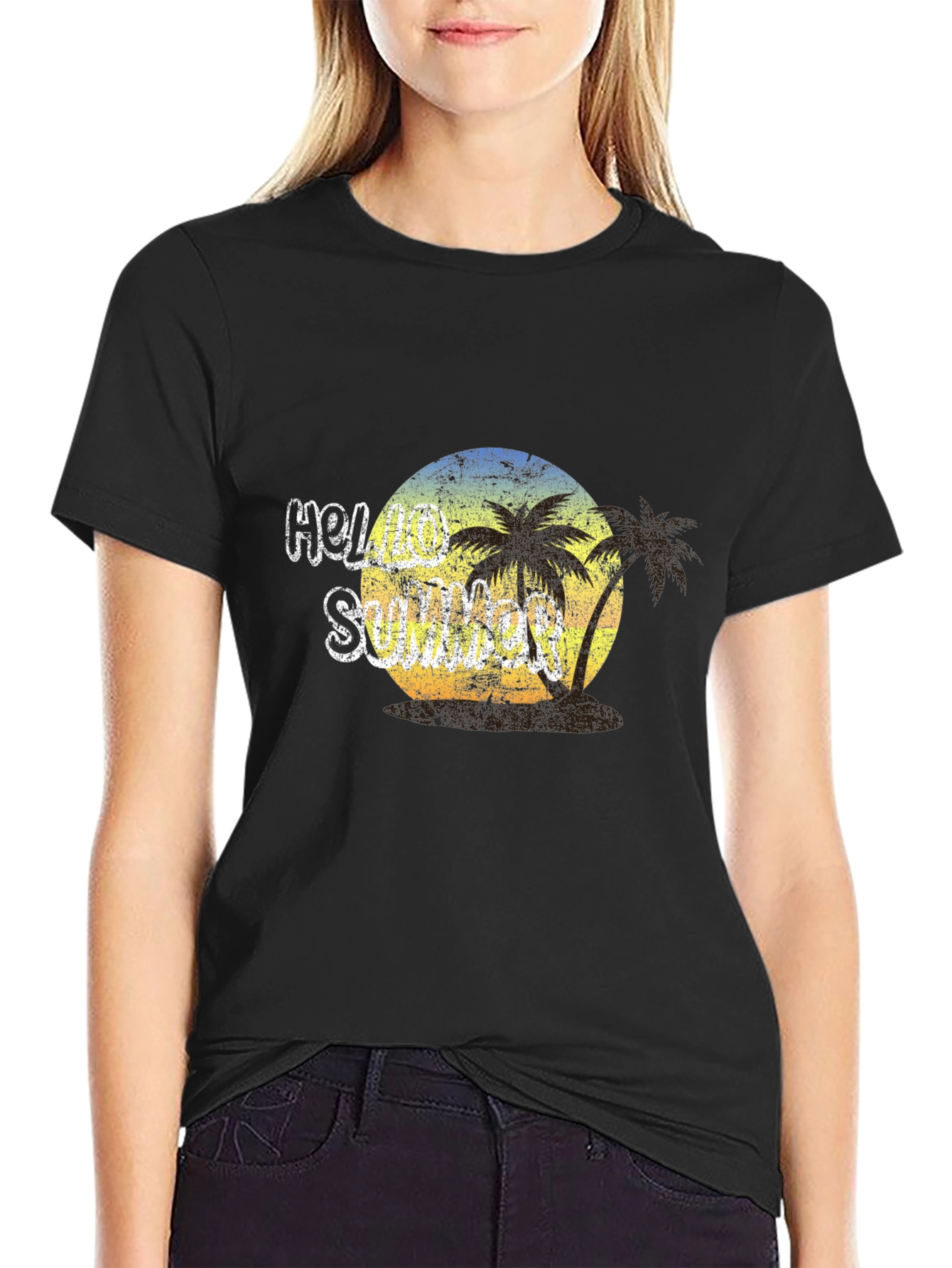Hello Summer Graphic T-Shirt