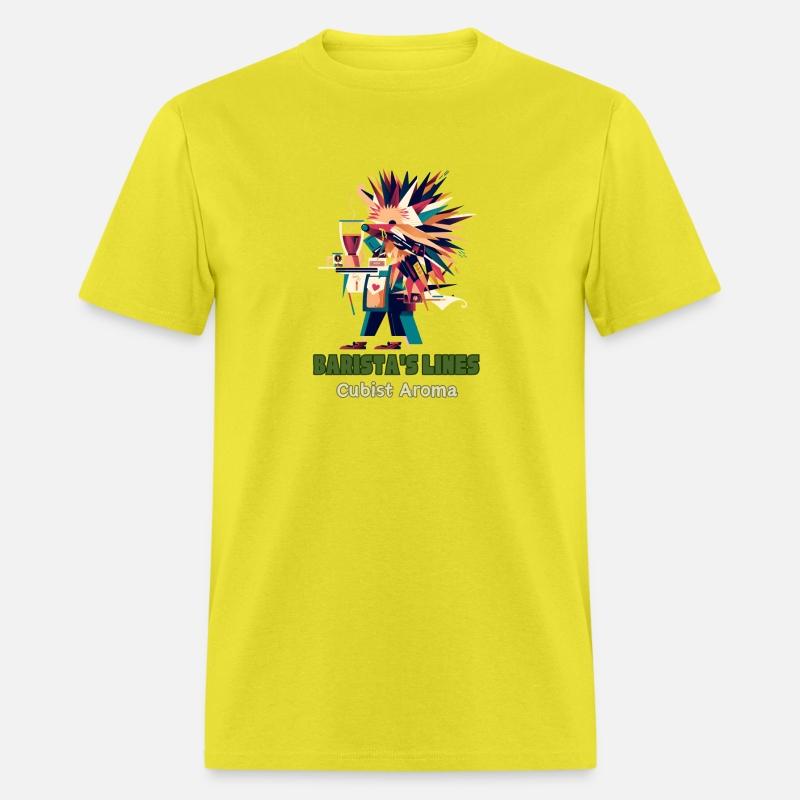 Abstract Brew Maestro - 'Barista's Lines' Cubist