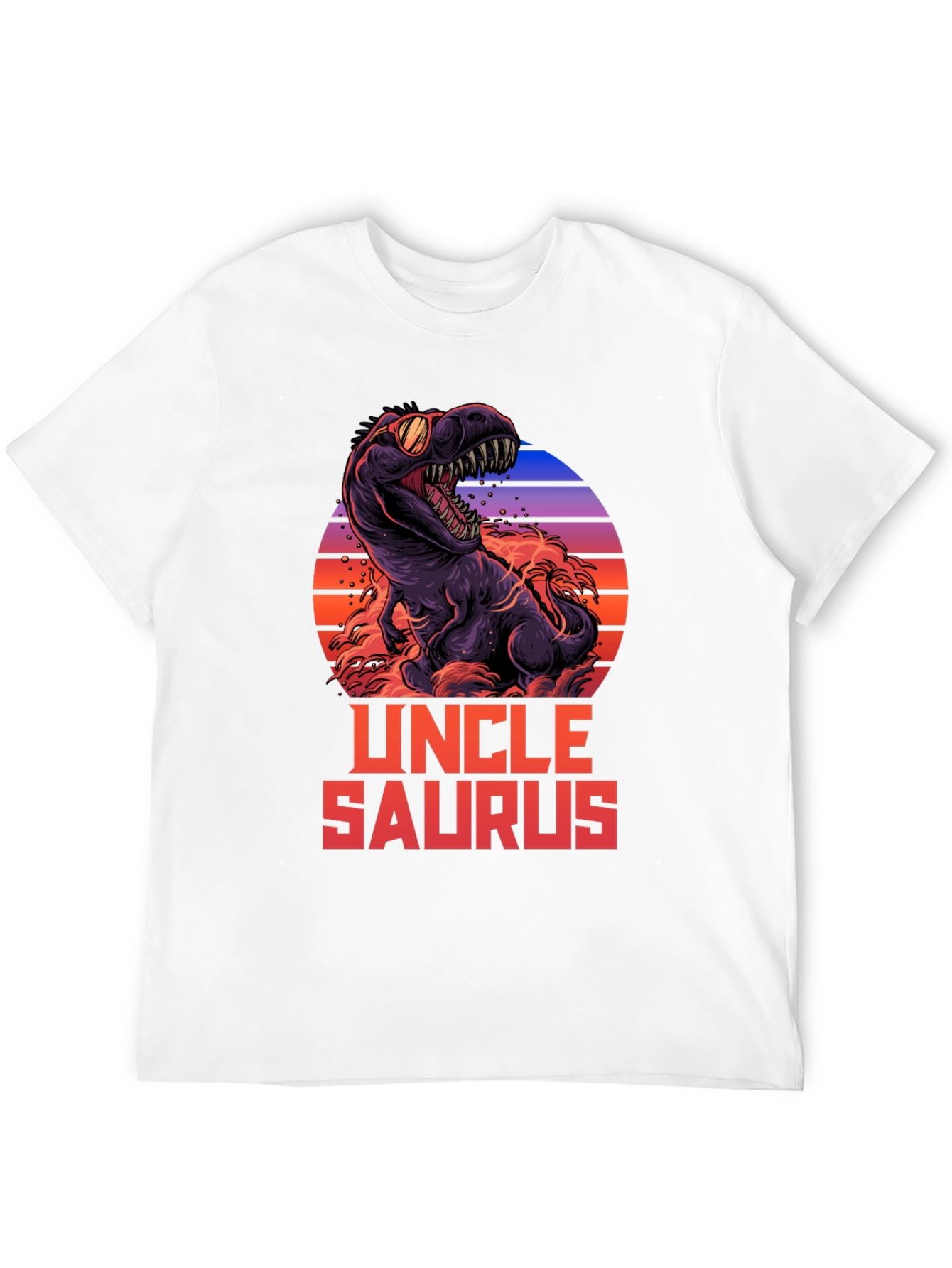 Uncle Saurus T-Shirt - Dinosaur Graphic Tee