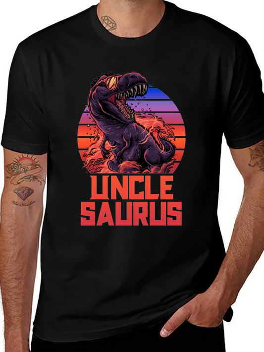 Uncle Saurus T-Shirt - Dinosaur Graphic Tee