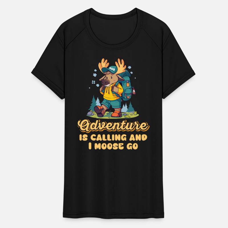 Adventure Is Calling Youth Cute Moose