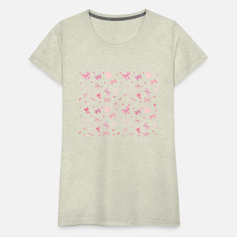 🎀 Aesthetic Pink Bow Pattern | Kawaii Cute Design