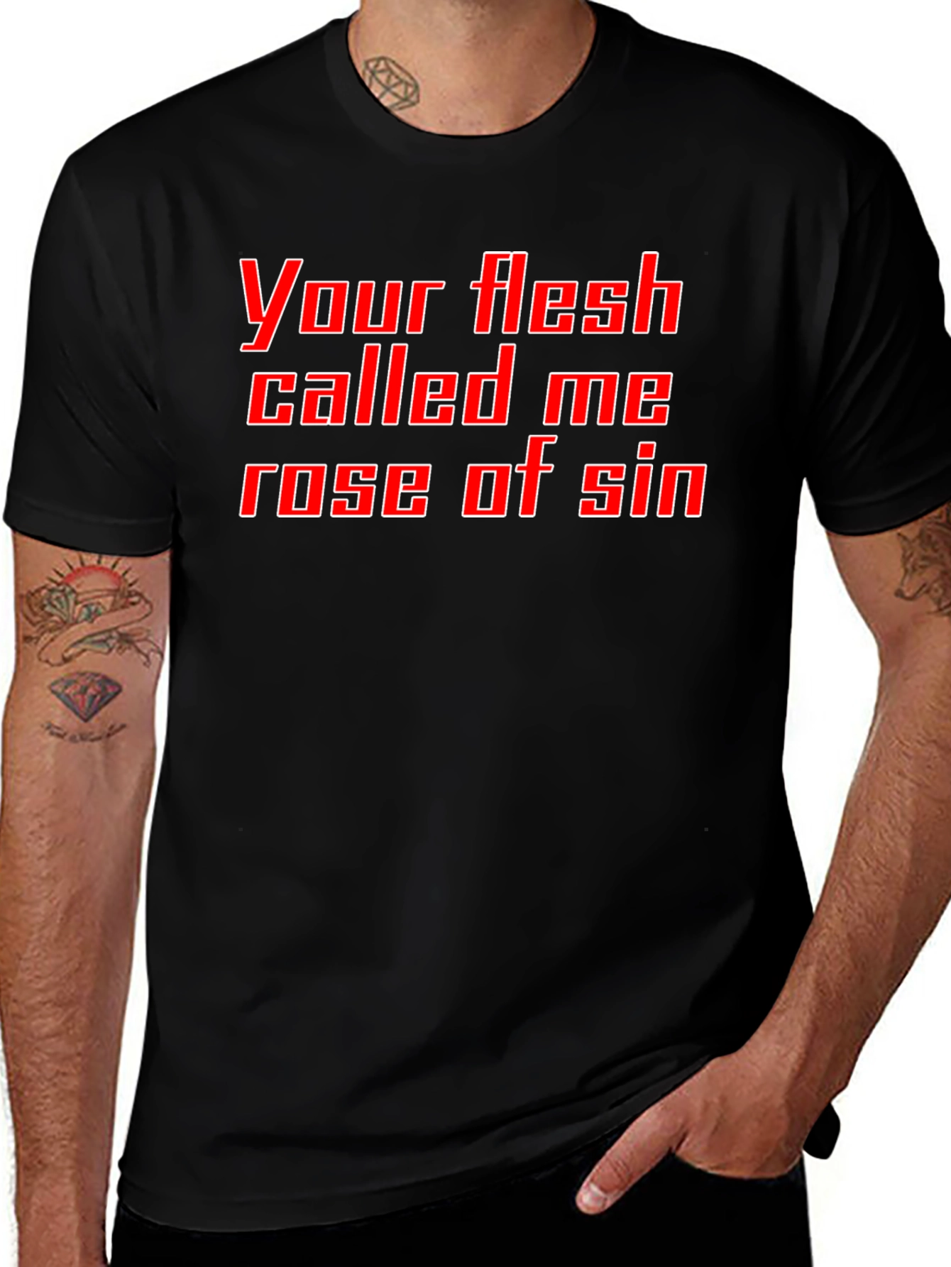 Rose of Sin Graphic Tee