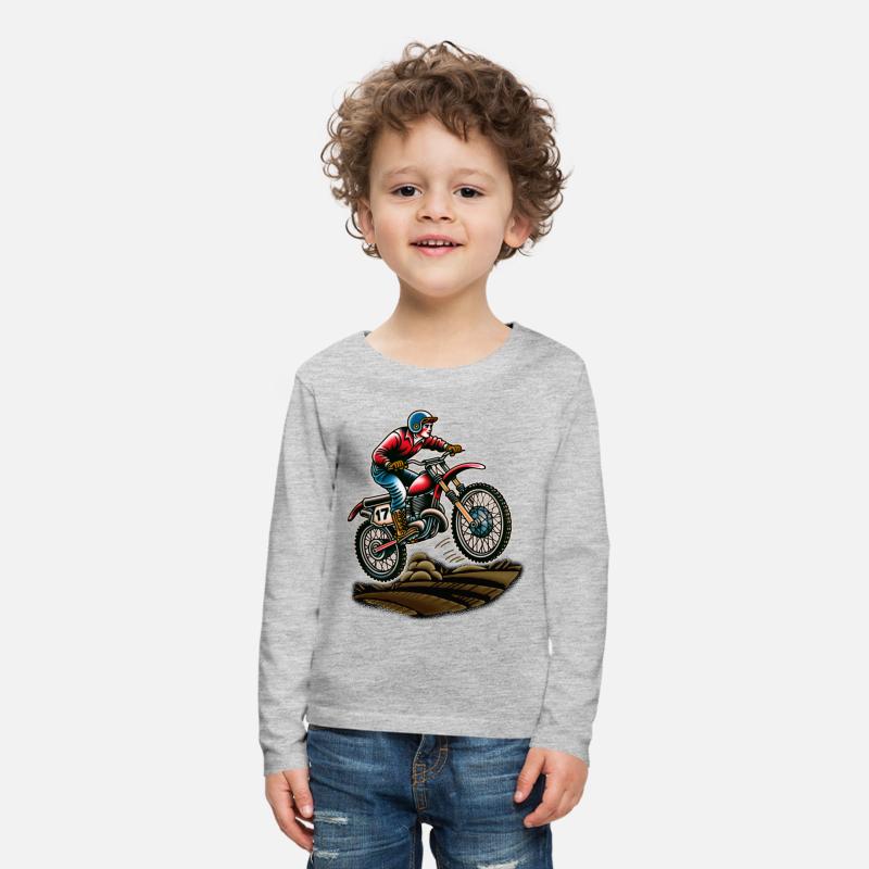 AI Old School Motocross Rider