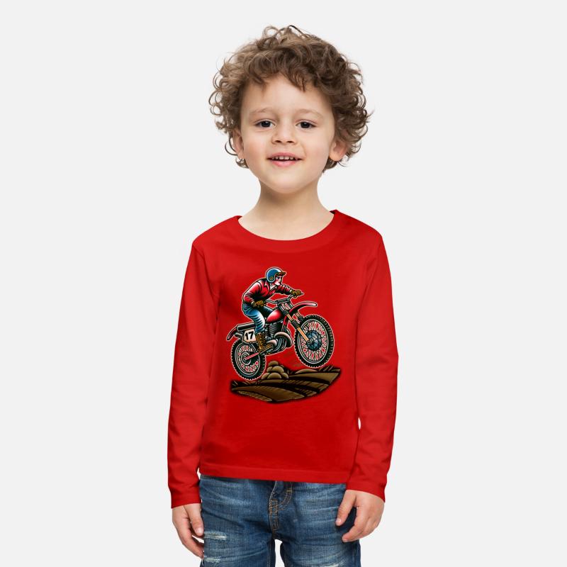 AI Old School Motocross Rider