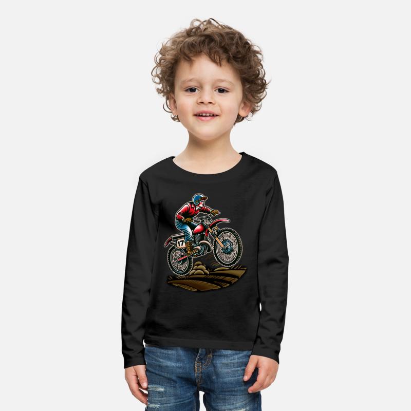 AI Old School Motocross Rider