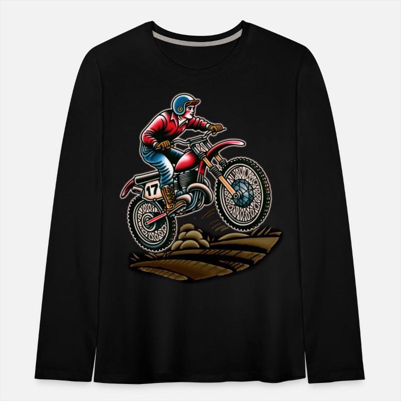 AI Old School Motocross Rider