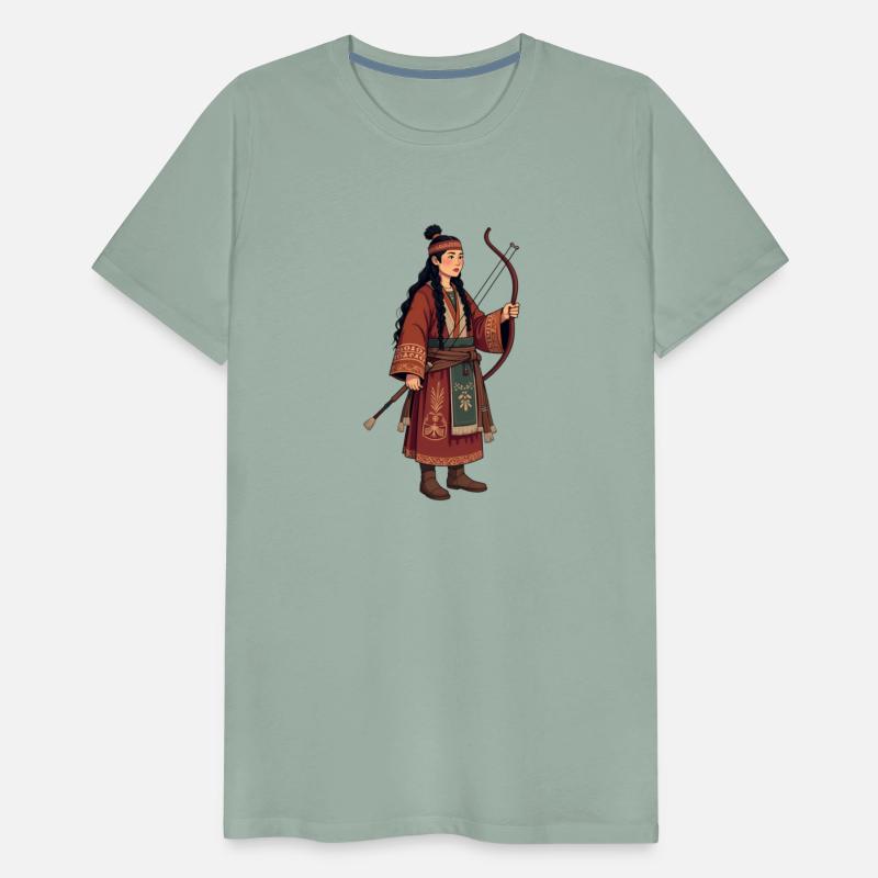 Ainu Warrior| Cultural Warrior | chibi |Archery