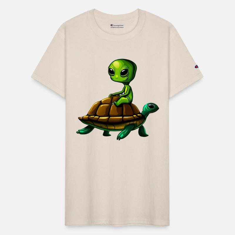 Alien Rider on Tortoise