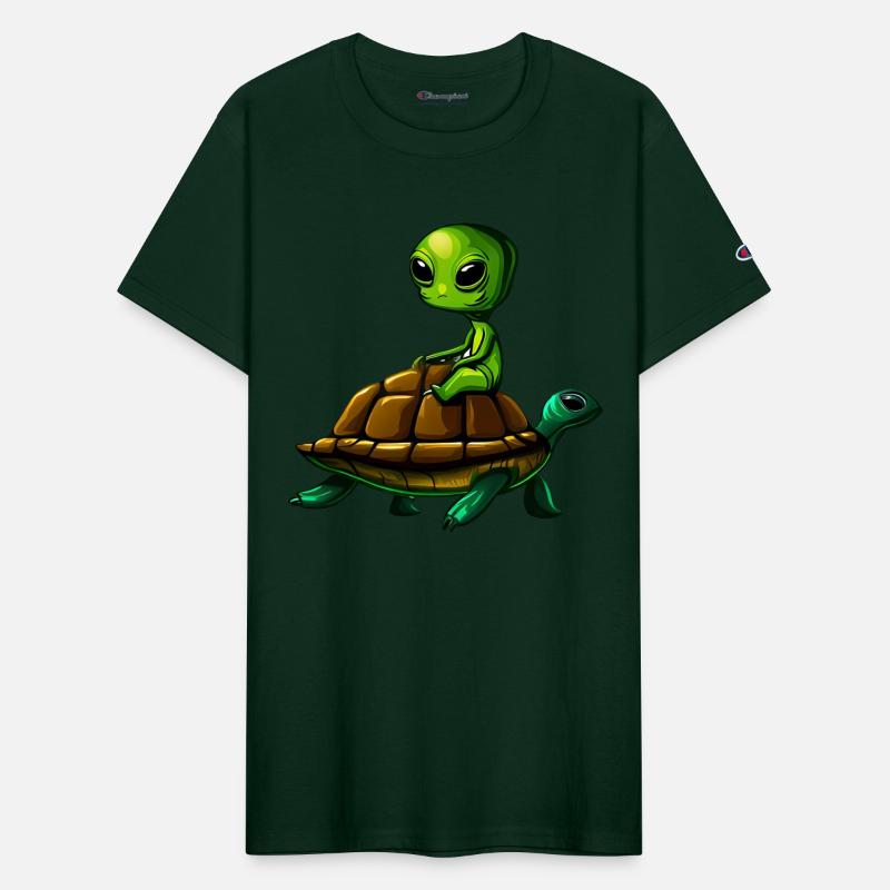 Alien Rider on Tortoise