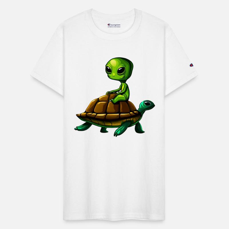 Alien Rider on Tortoise
