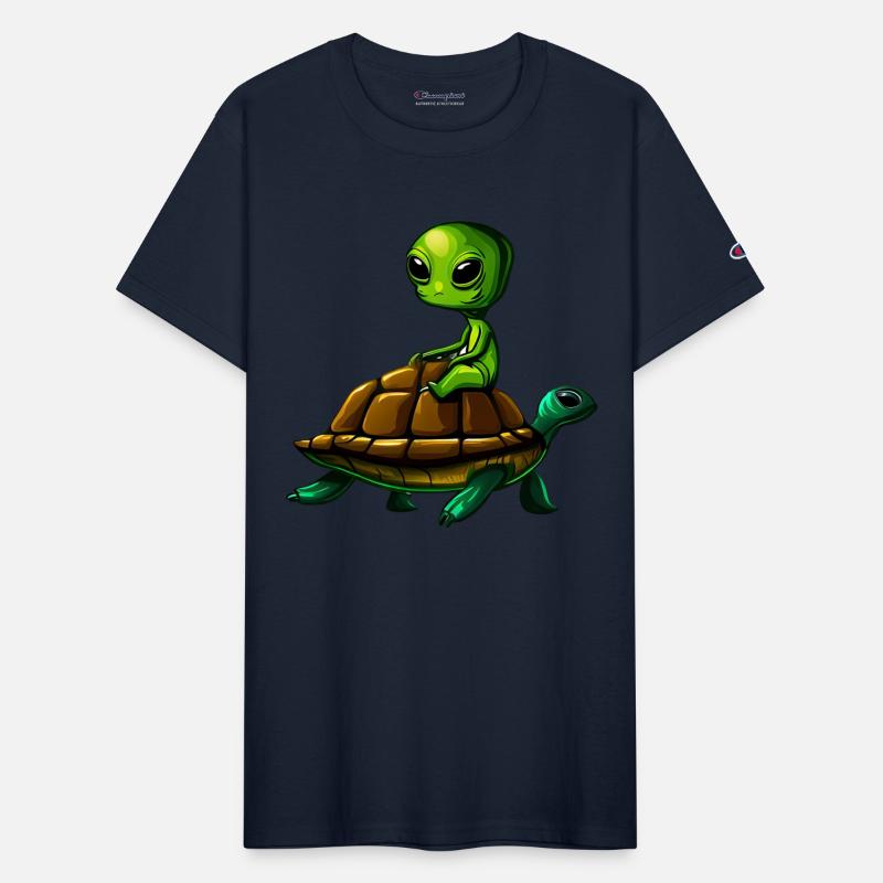 Alien Rider on Tortoise