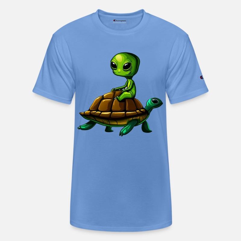 Alien Rider on Tortoise
