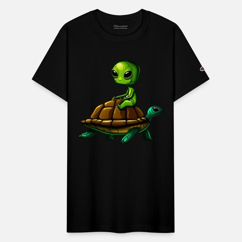 Alien Rider on Tortoise